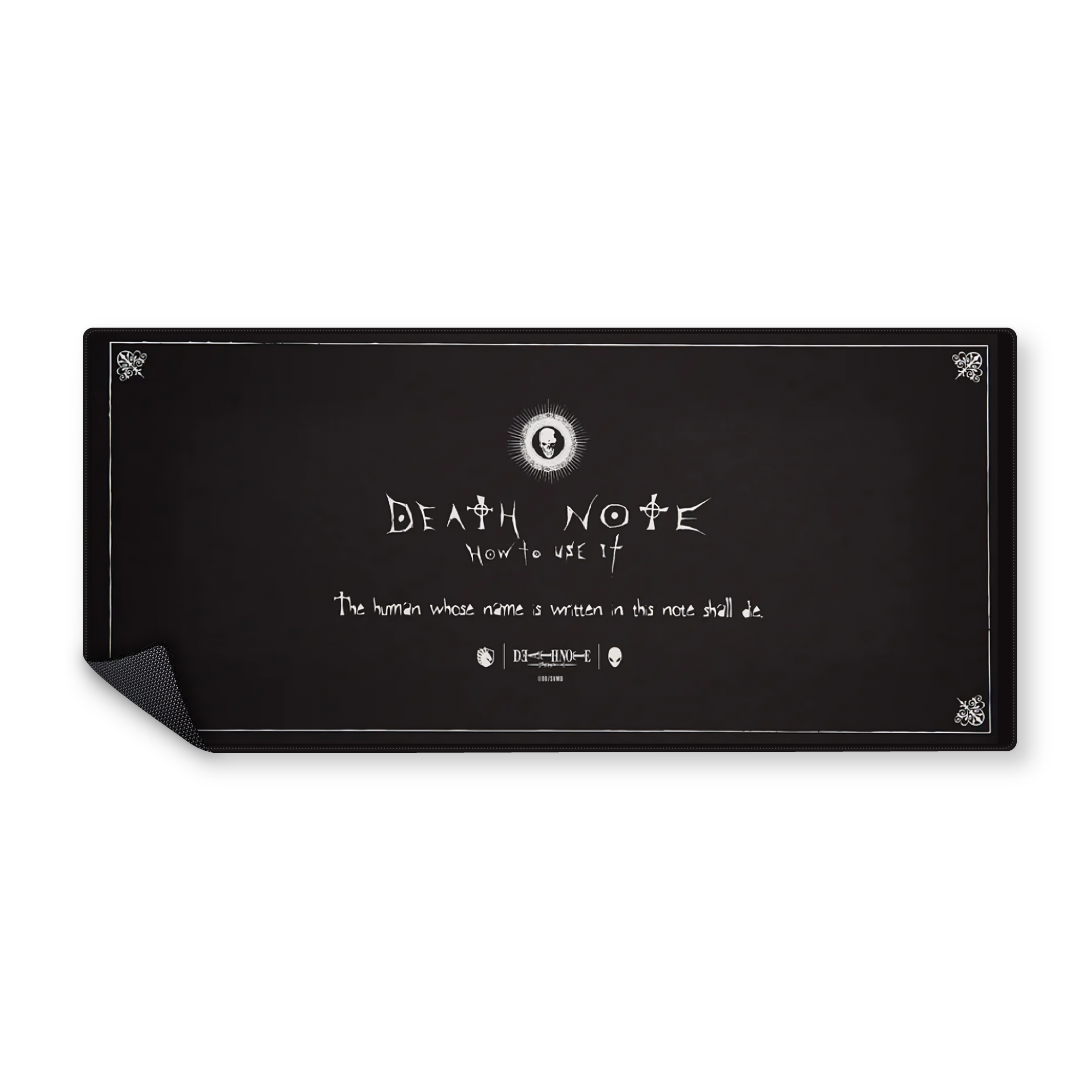 Mousepad Death Note How to use it 90x40 Classic | PERSONALIZADO