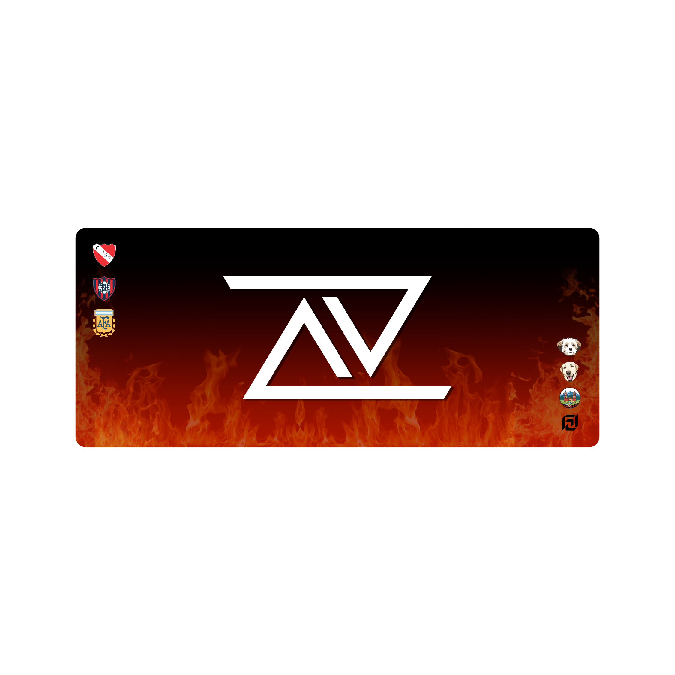 Mousepad Diseño AV 85x35 PRO | PERSONALIZADO