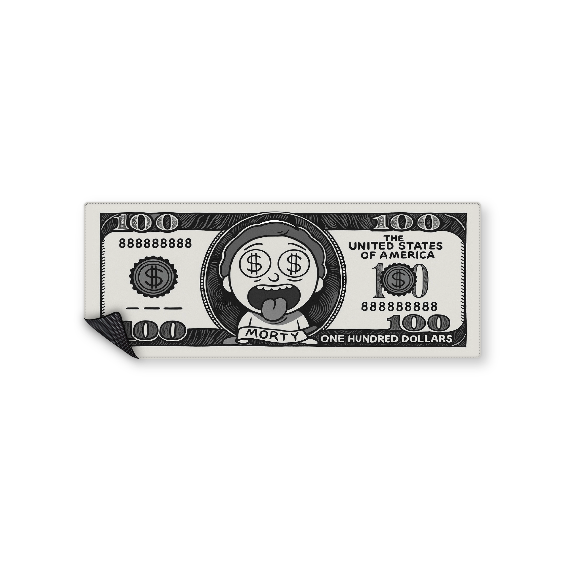 Mousepad Dolar Morty 82x32 Classic | PERSONALIZADO