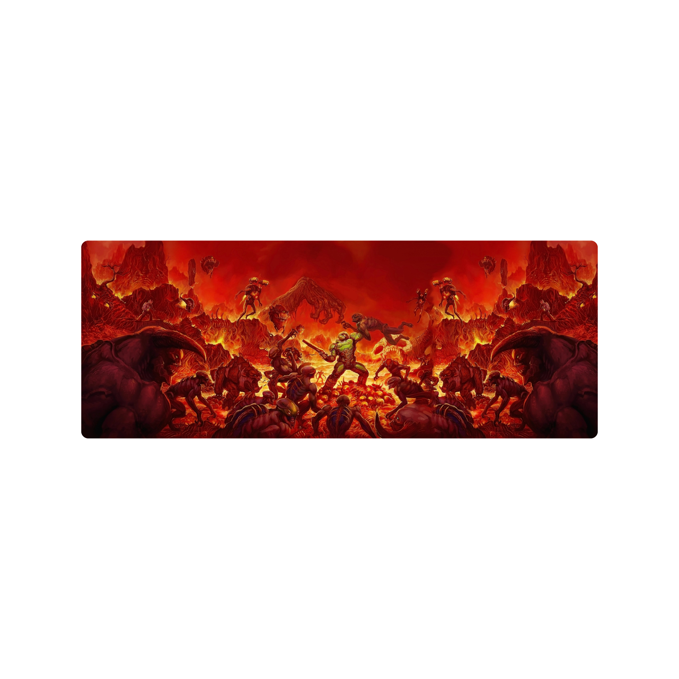 Mousepad Doom 80x30 PRO | PERSONALIZADO
