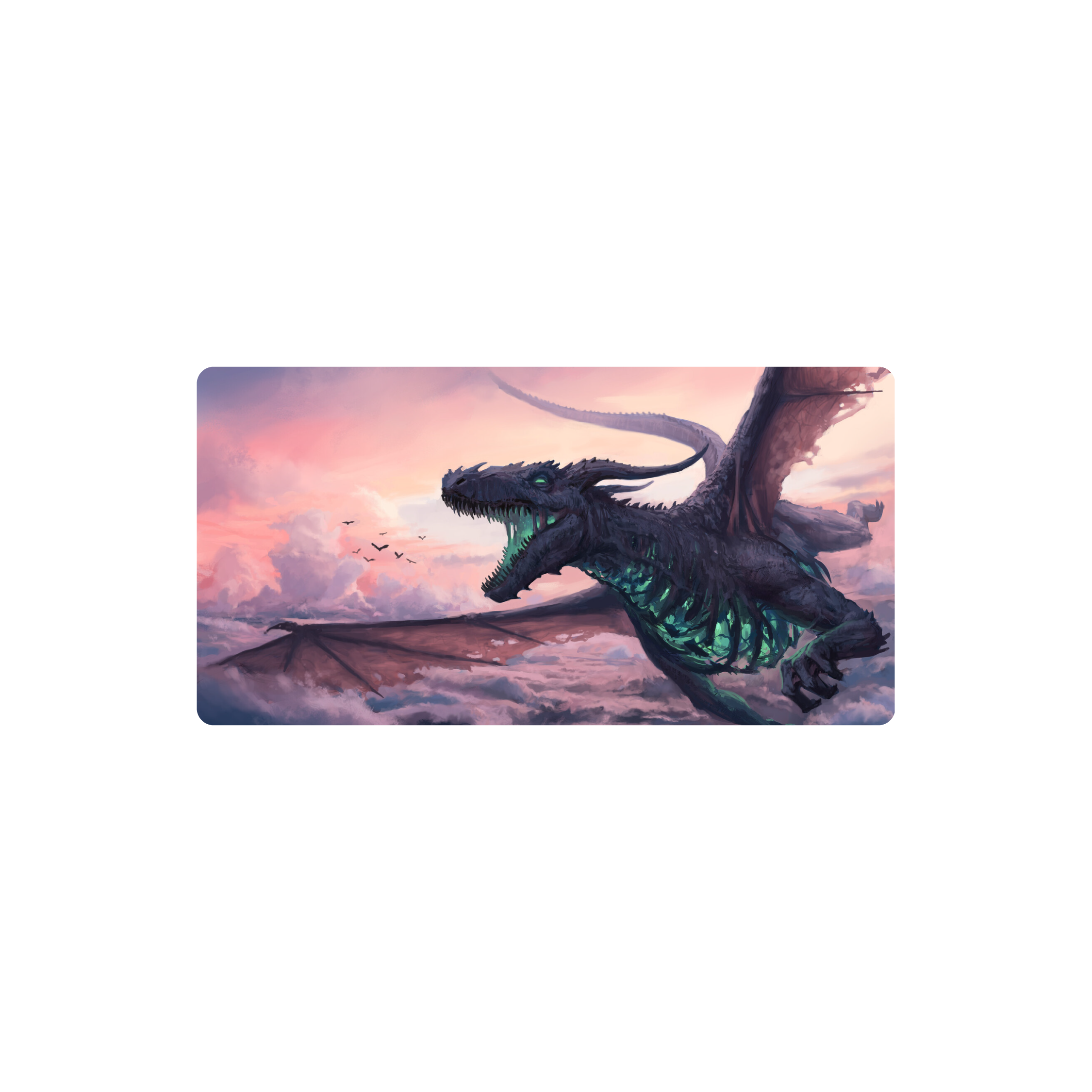 Mousepad Dragon 67x34 Classic | PERSONALIZADO
