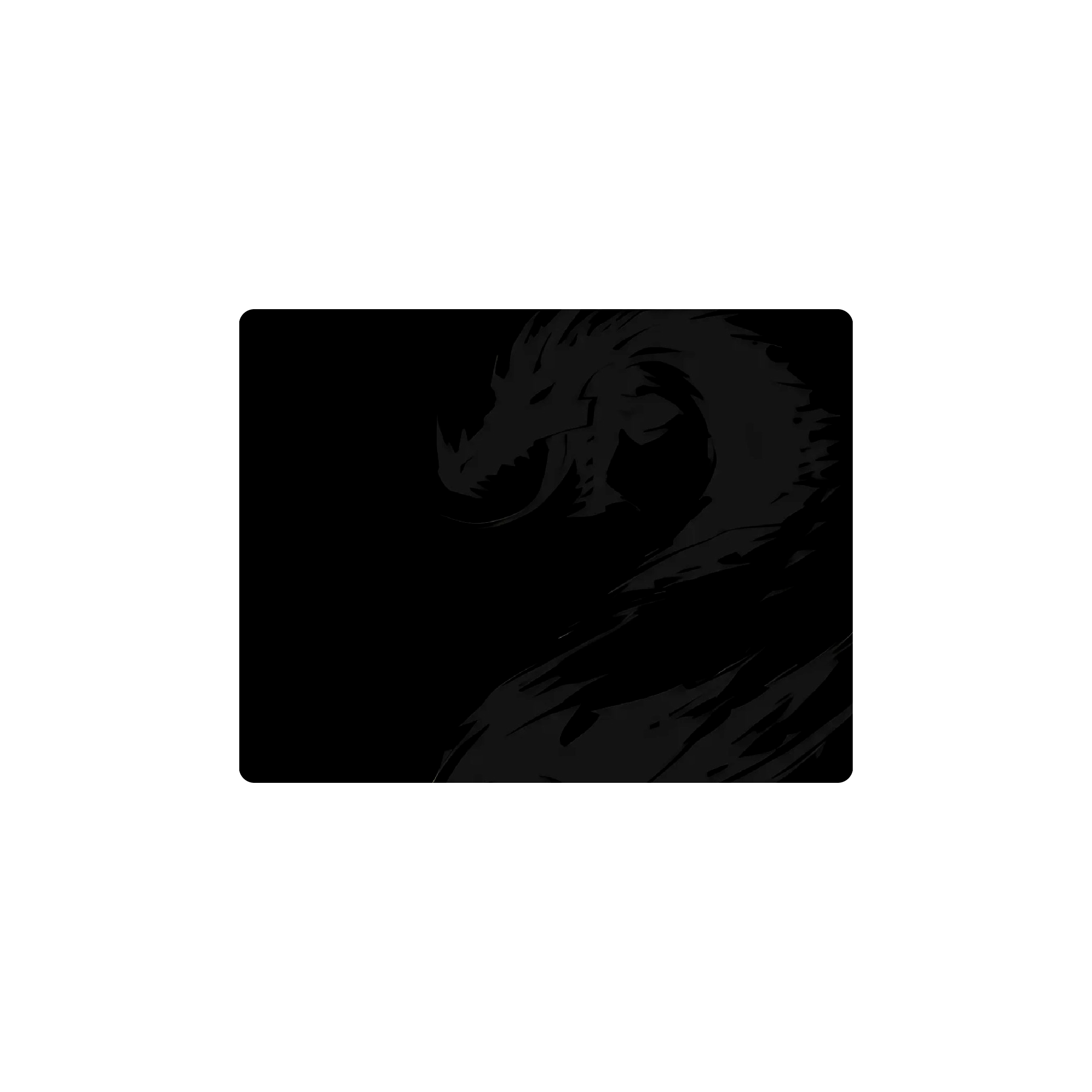 Mousepad Dragon Black 40x31 Classic | PERSONALIZADO