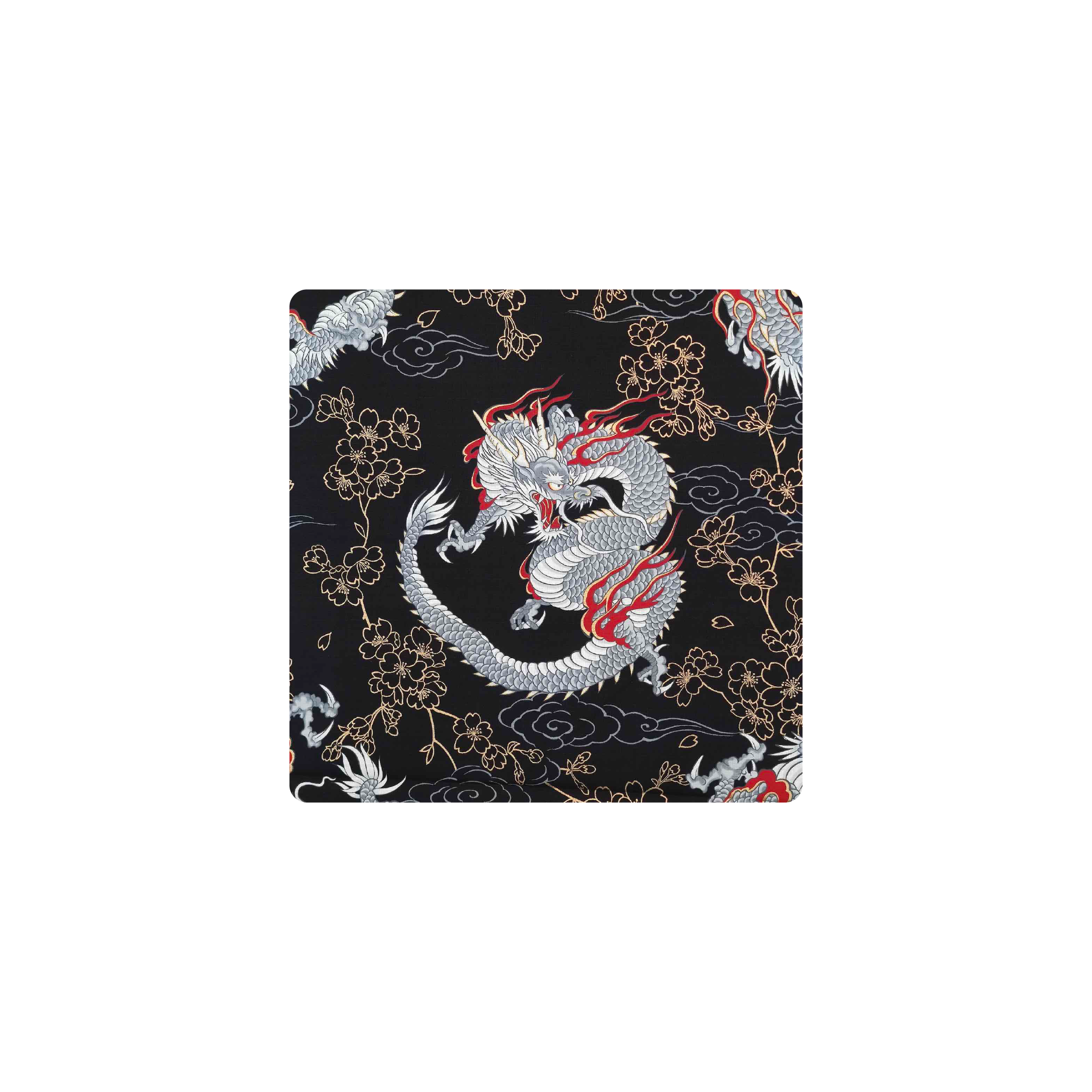 Mousepad Dragoncete Japones 40x40 PRO | PERSONALIZADO