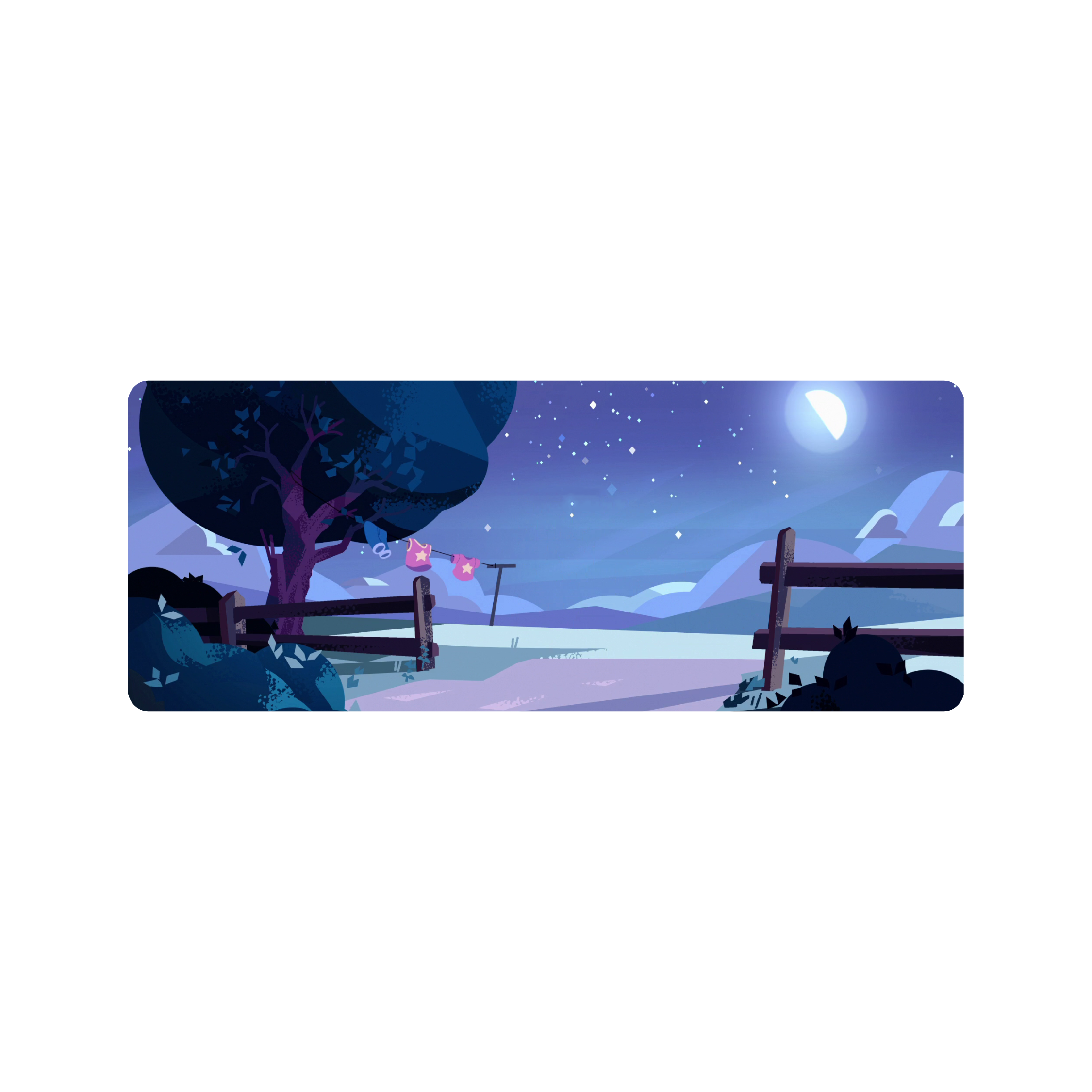 Mousepad Ending Steven Universe 90x35 PRO | PERSONALIZADO