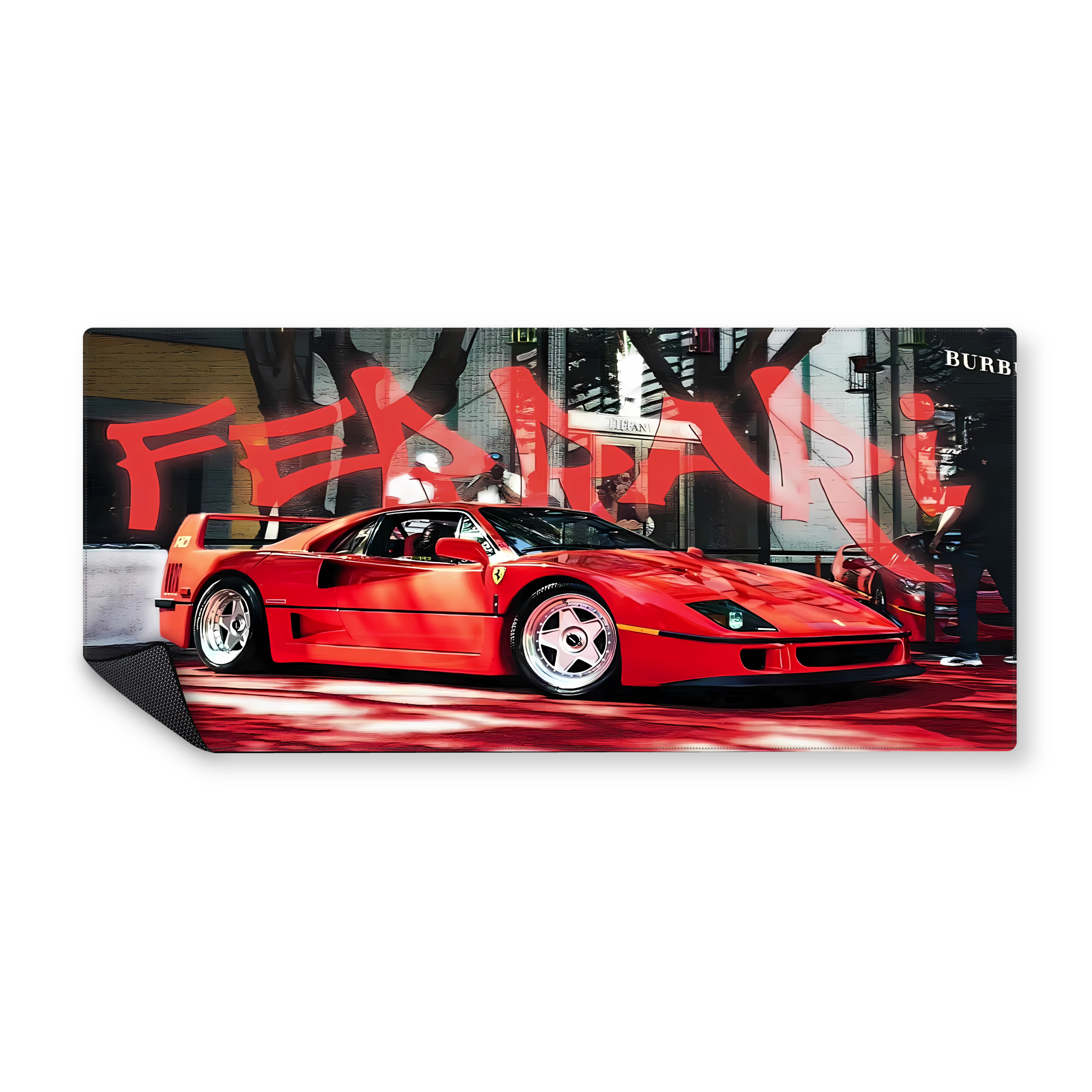 Mousepad Ferrari F40 90x40 Classic | PERSONALIZADO