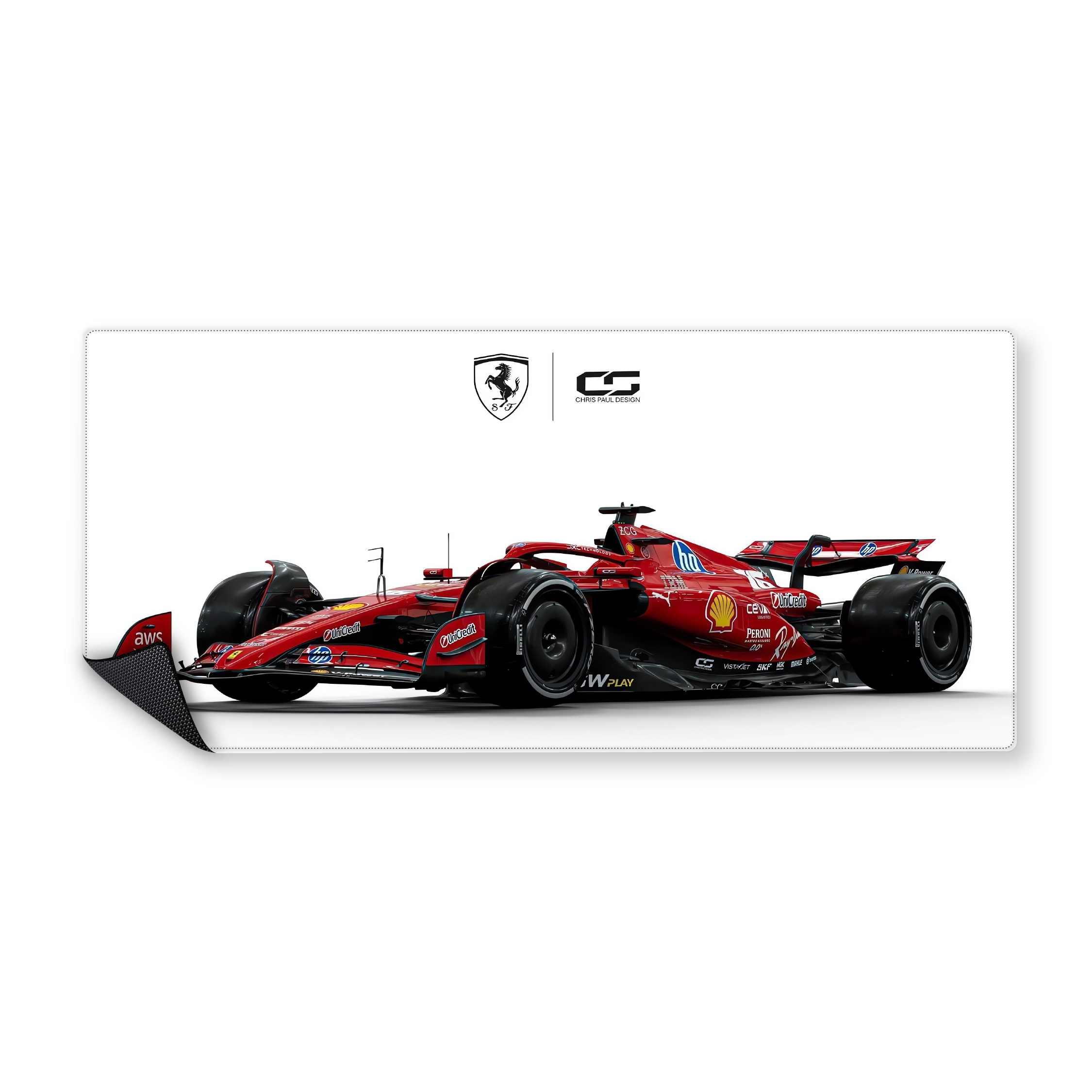 Mousepad Ferrari fede 90x40 Classic | PERSONALIZADO