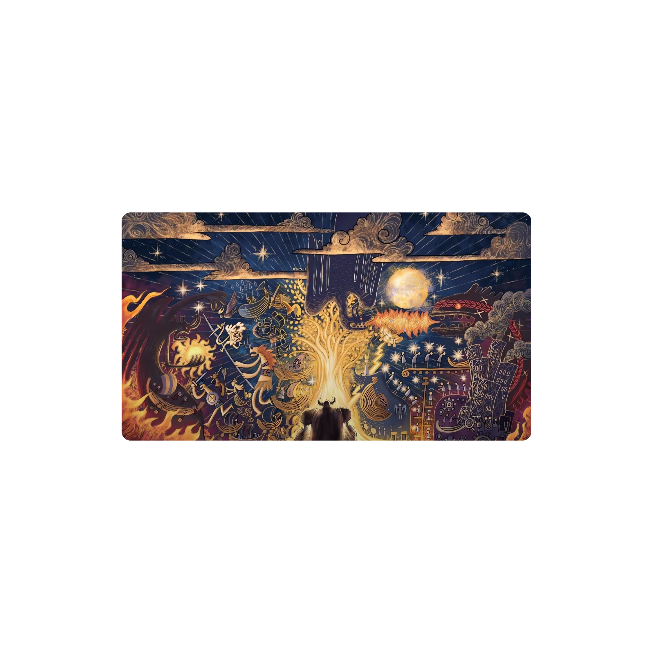 Mousepad Franky Elbaf 67x37 Classic | PERSONALIZADO