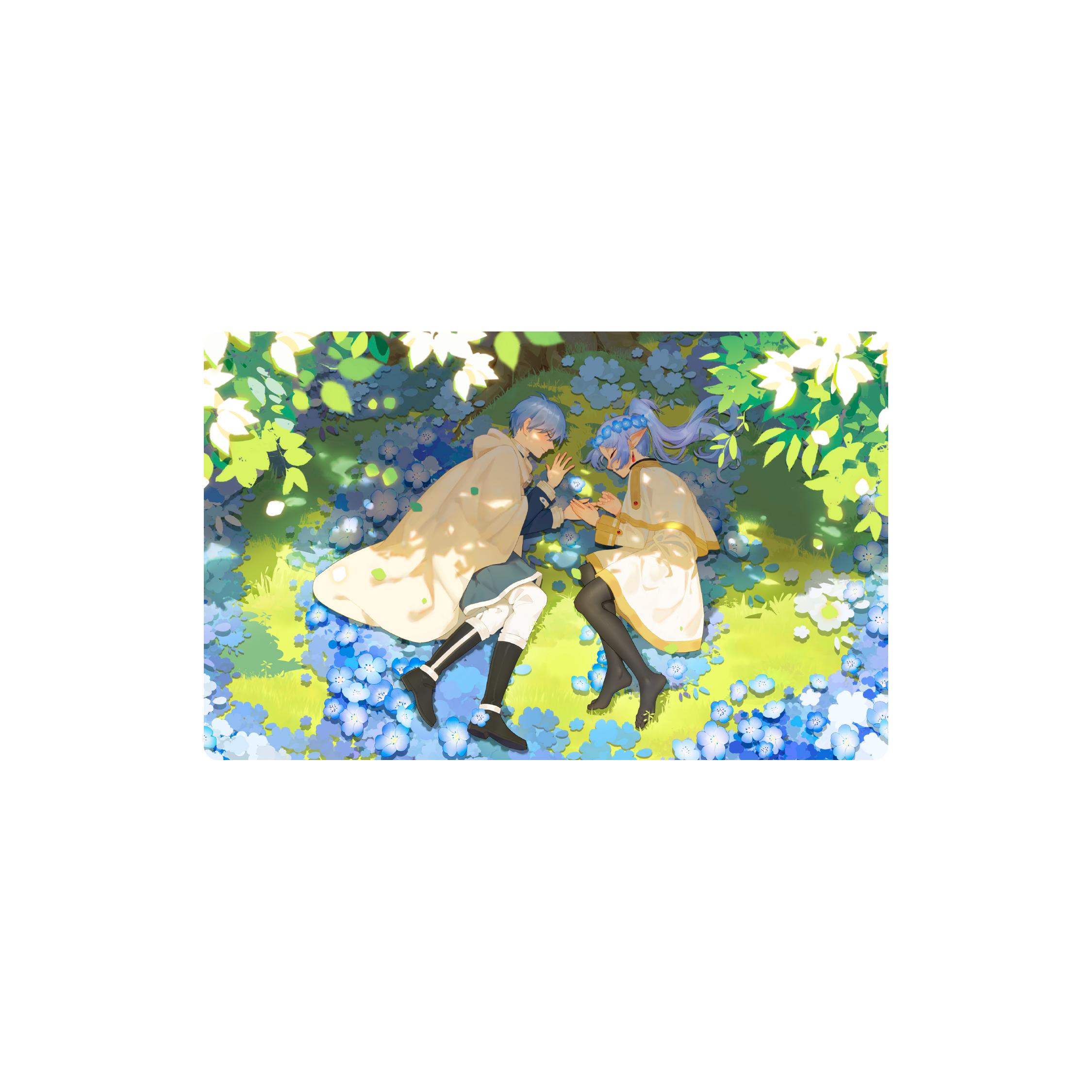 Mousepad Frieren y Himmel 80x50 Classic | PERSONALIZADO