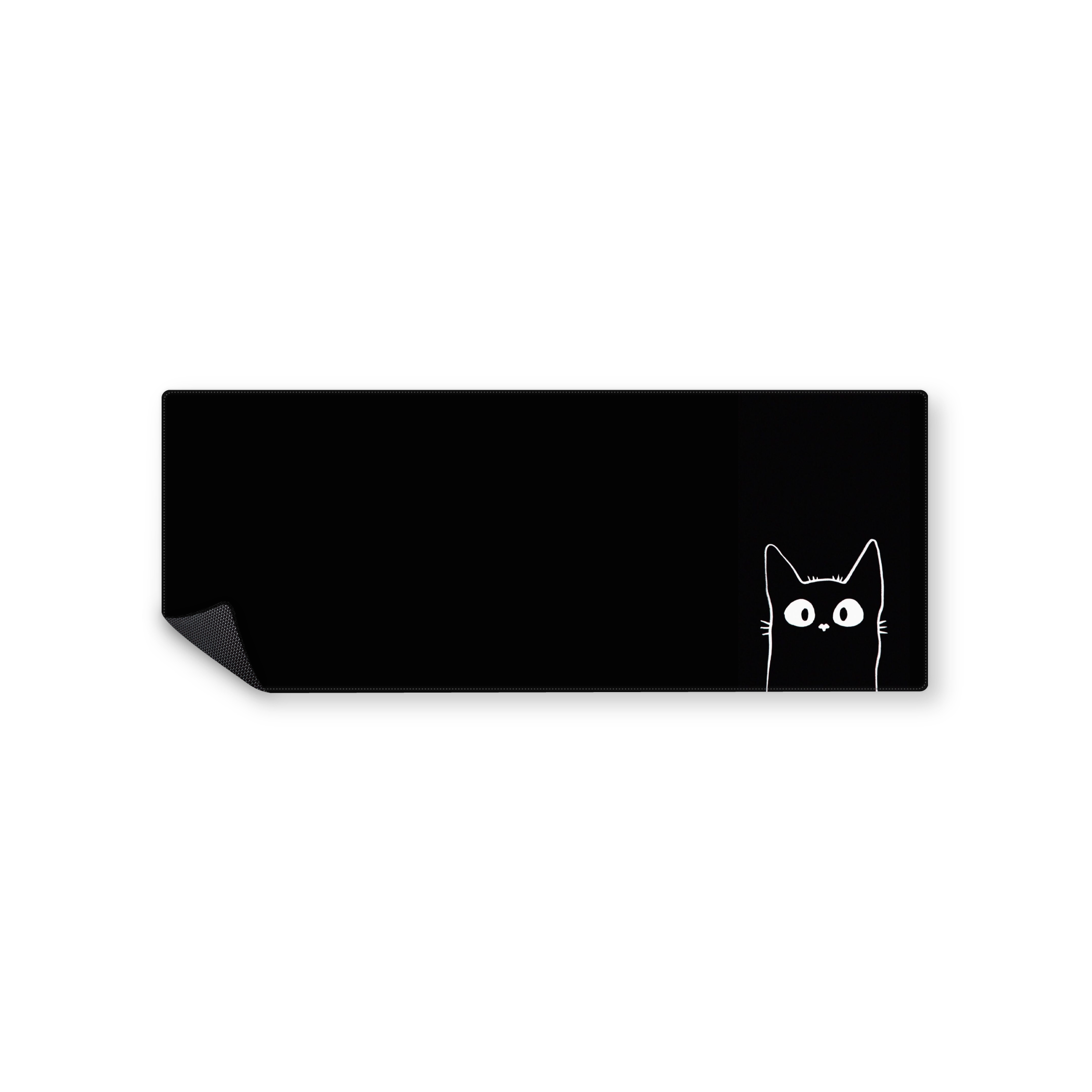 Mousepad Gato simple 82x32 Classic | PERSONALIZADO