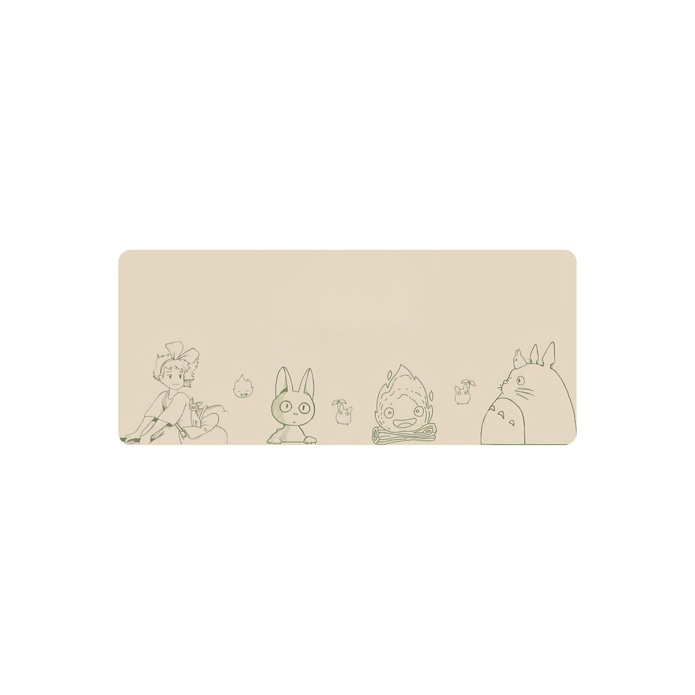 Mousepad Ghibli 60x25 Classic | PERSONALIZADO