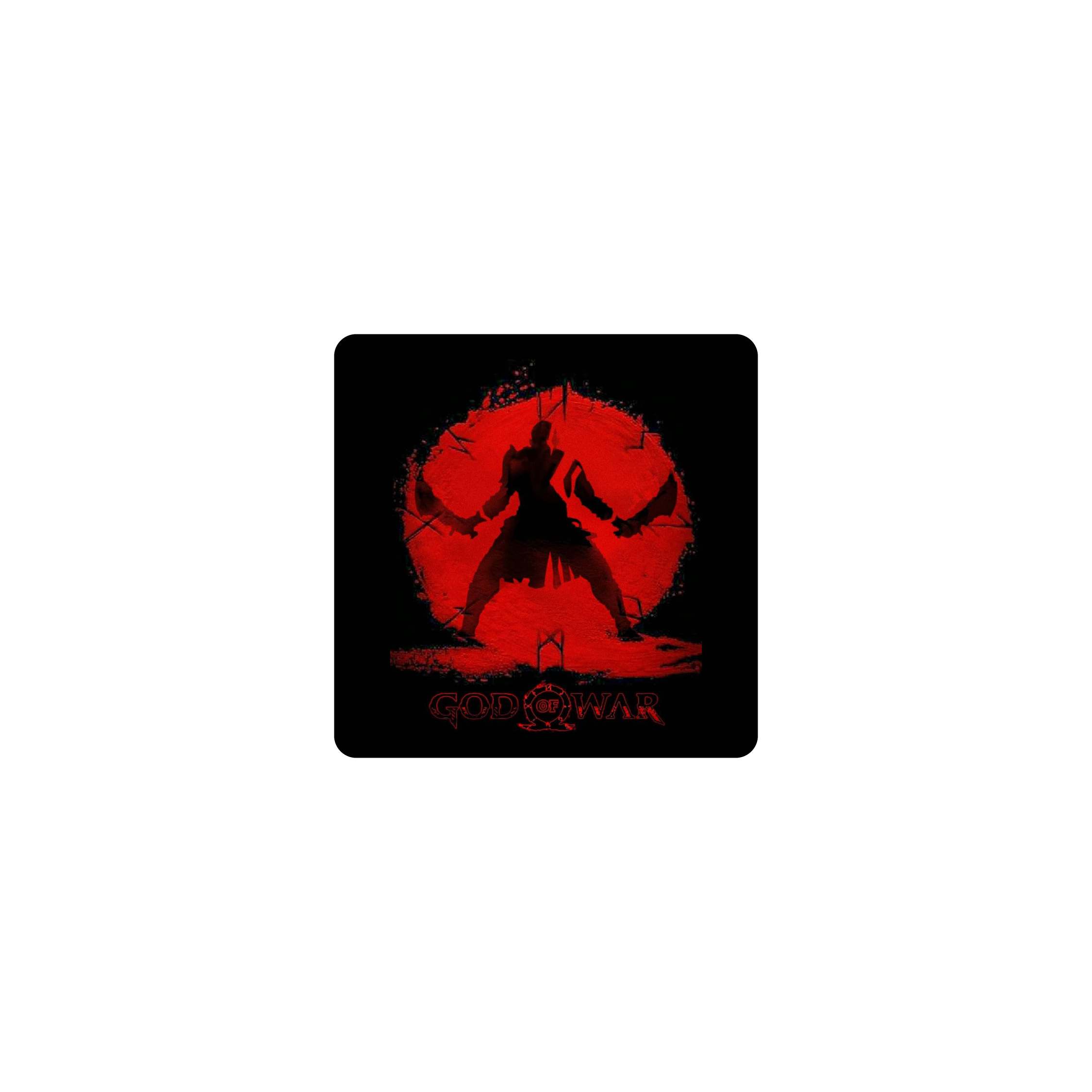 Mousepad God Of War Kratos 25x25 Classic | PERSONALIZADO