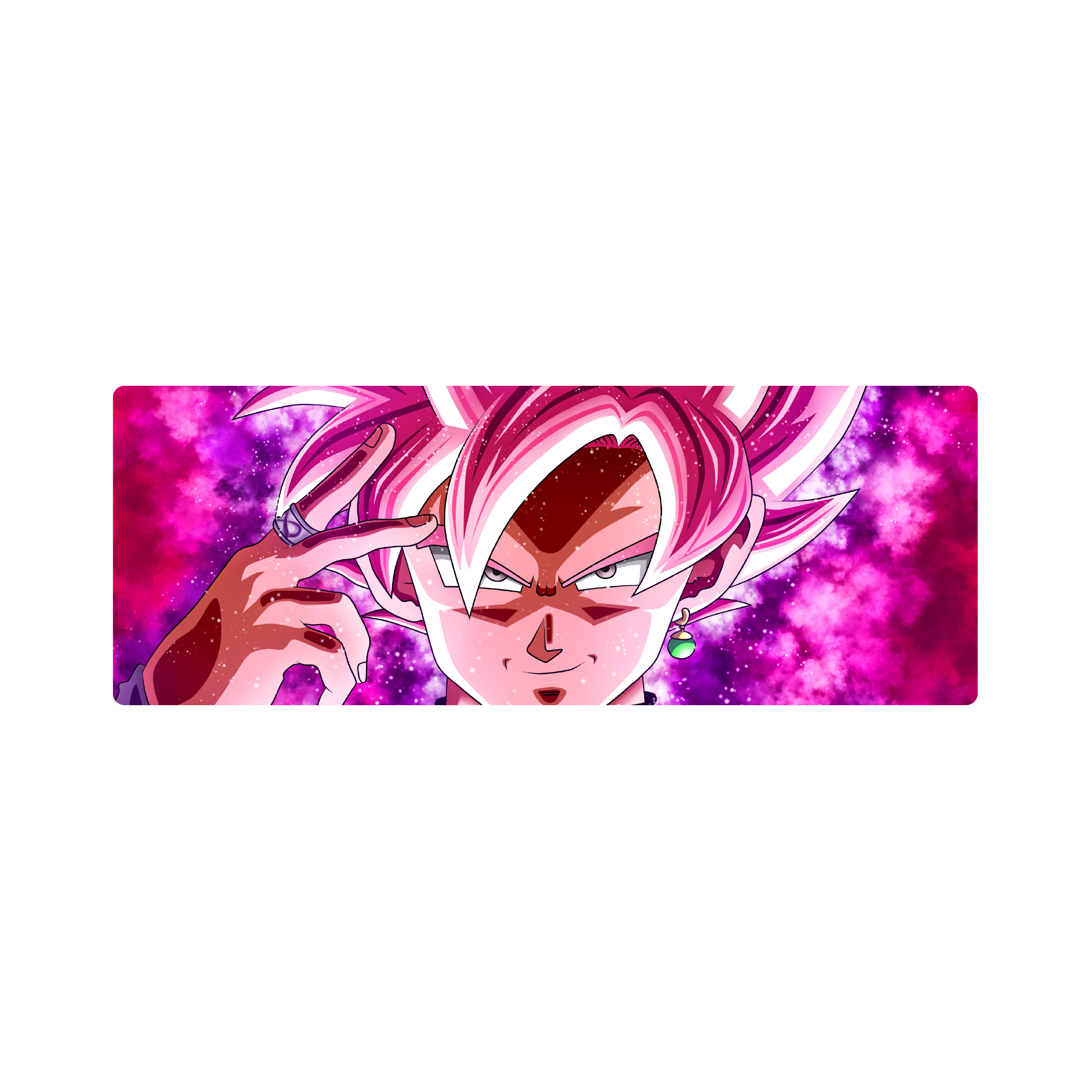 Mousepad Goku black rose 110x40 Classic | PERSONALIZADO