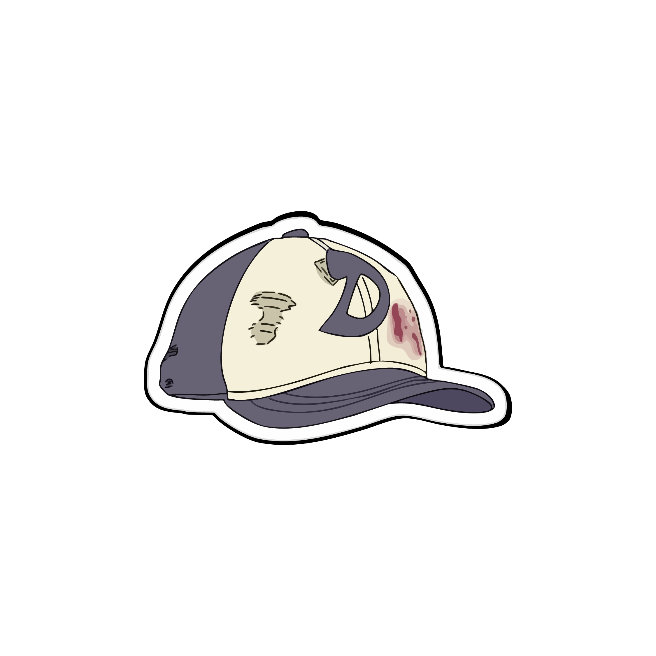 Alfombra Para Piso | Gorra Clementine the walking dead 70x50