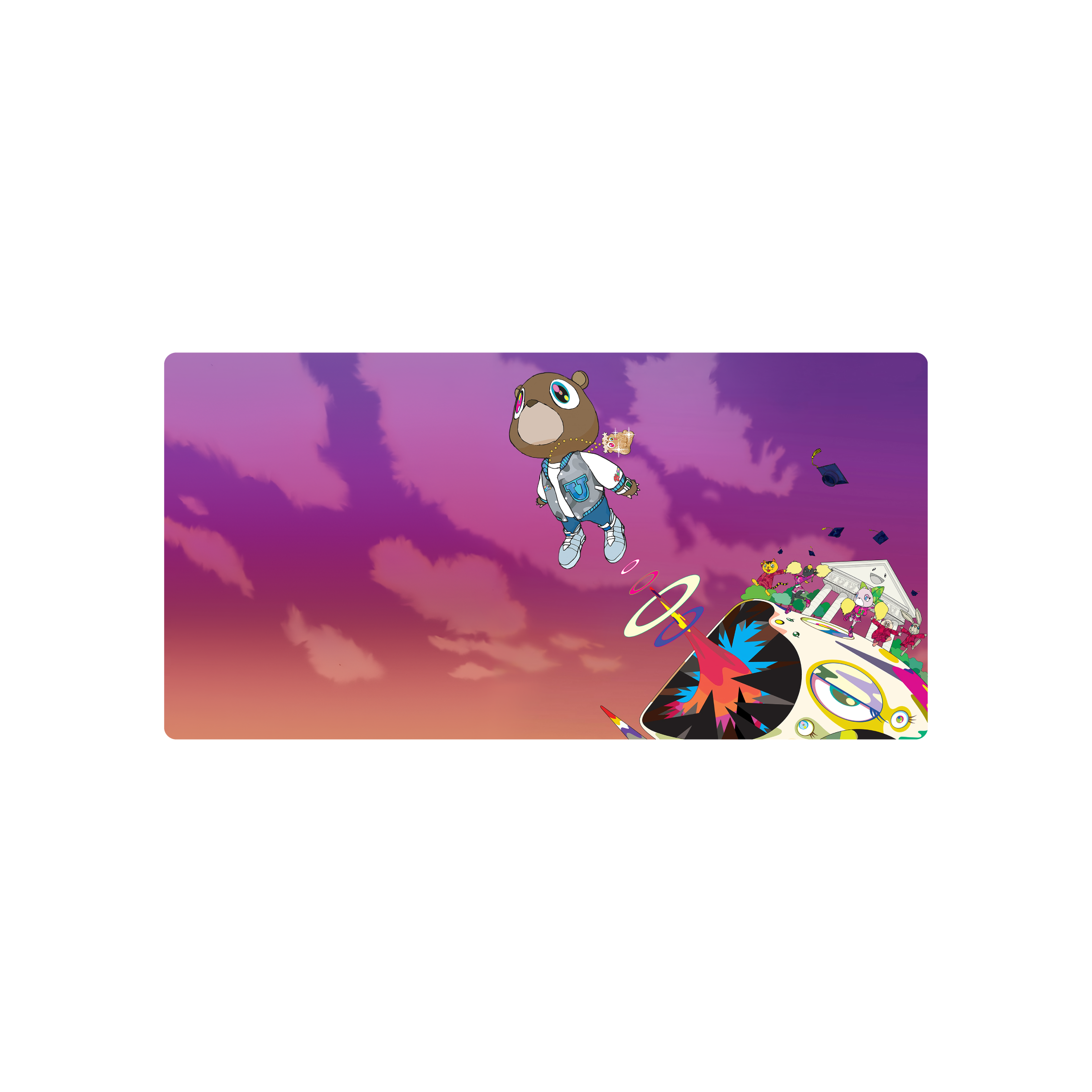 Mousepad Graduation 60x30 Classic | PERSONALIZADO