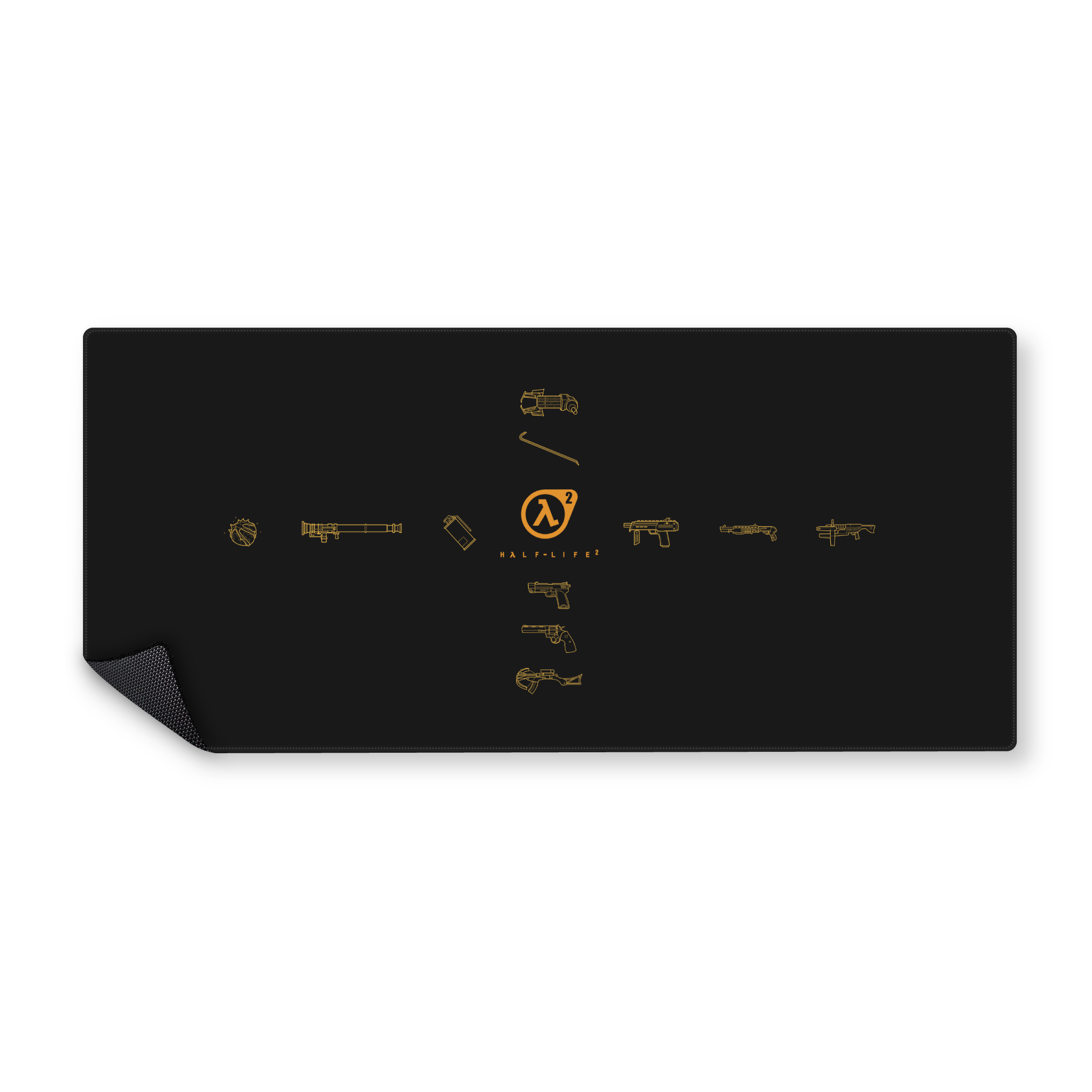 Mousepad Half Life Weapons 90x40 PRO | PERSONALIZADO