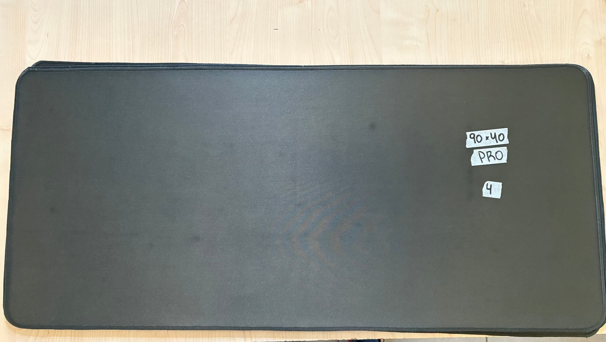 Mousepad Black 4 90x40 | Serie PRO - OUTLET