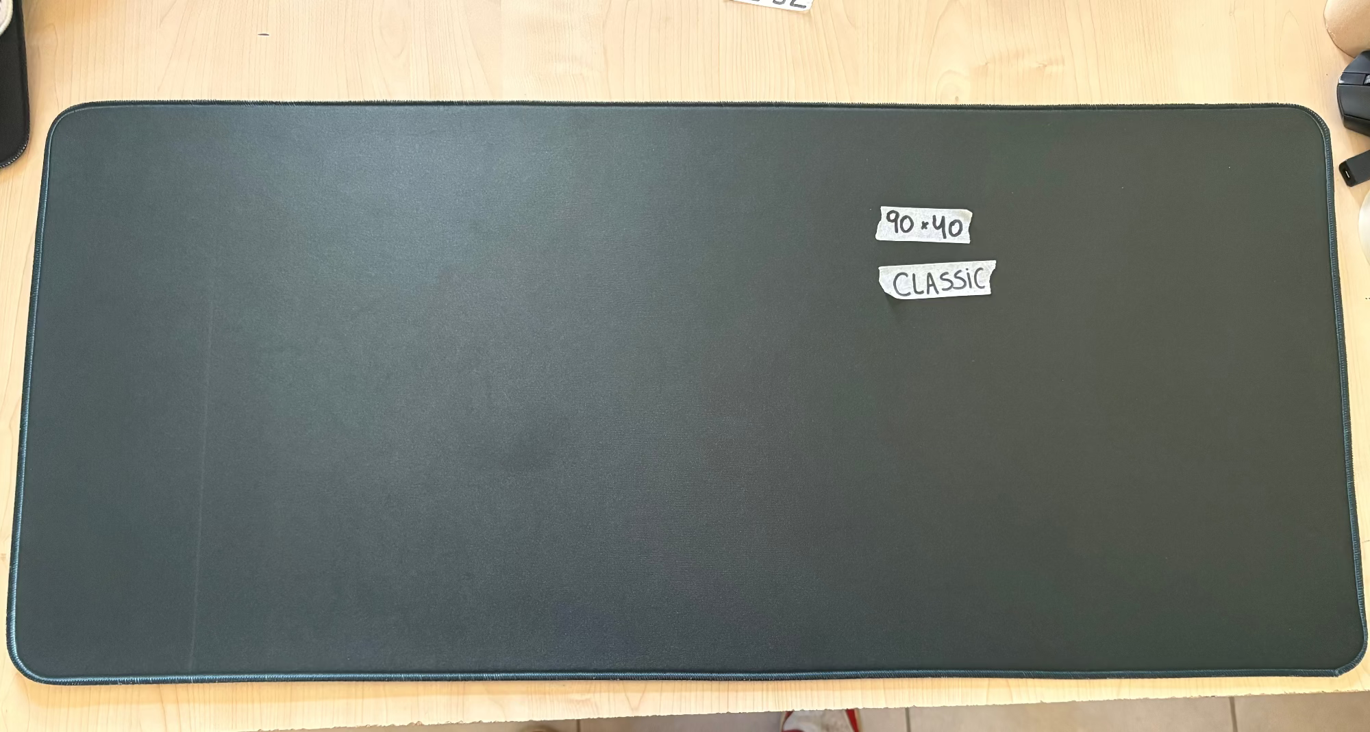 Mousepad Negro 2 90x40 | Serie Classic - OUTLET