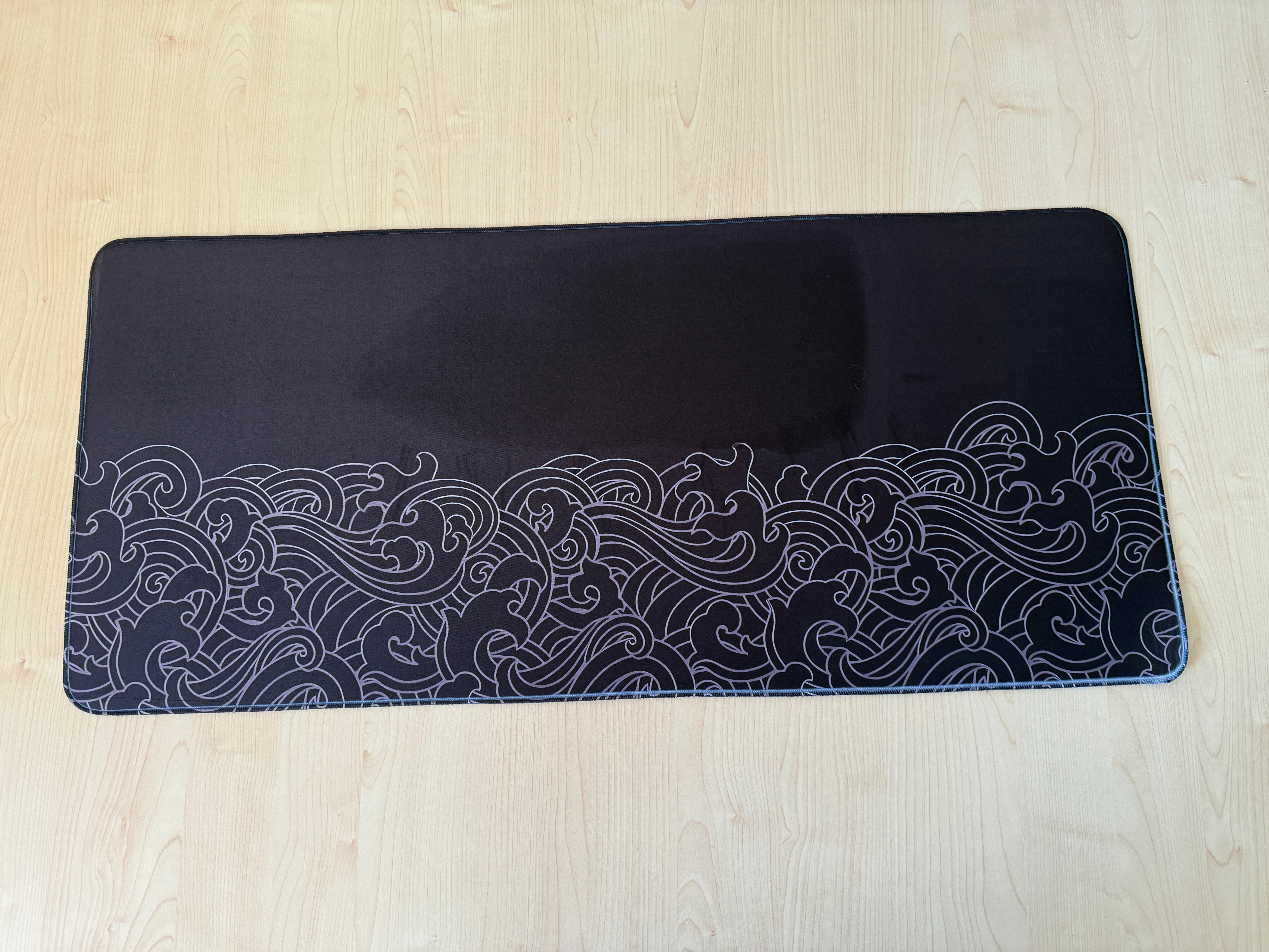 Mousepad negro lineas 90x40  | Serie Classic - OUTLET