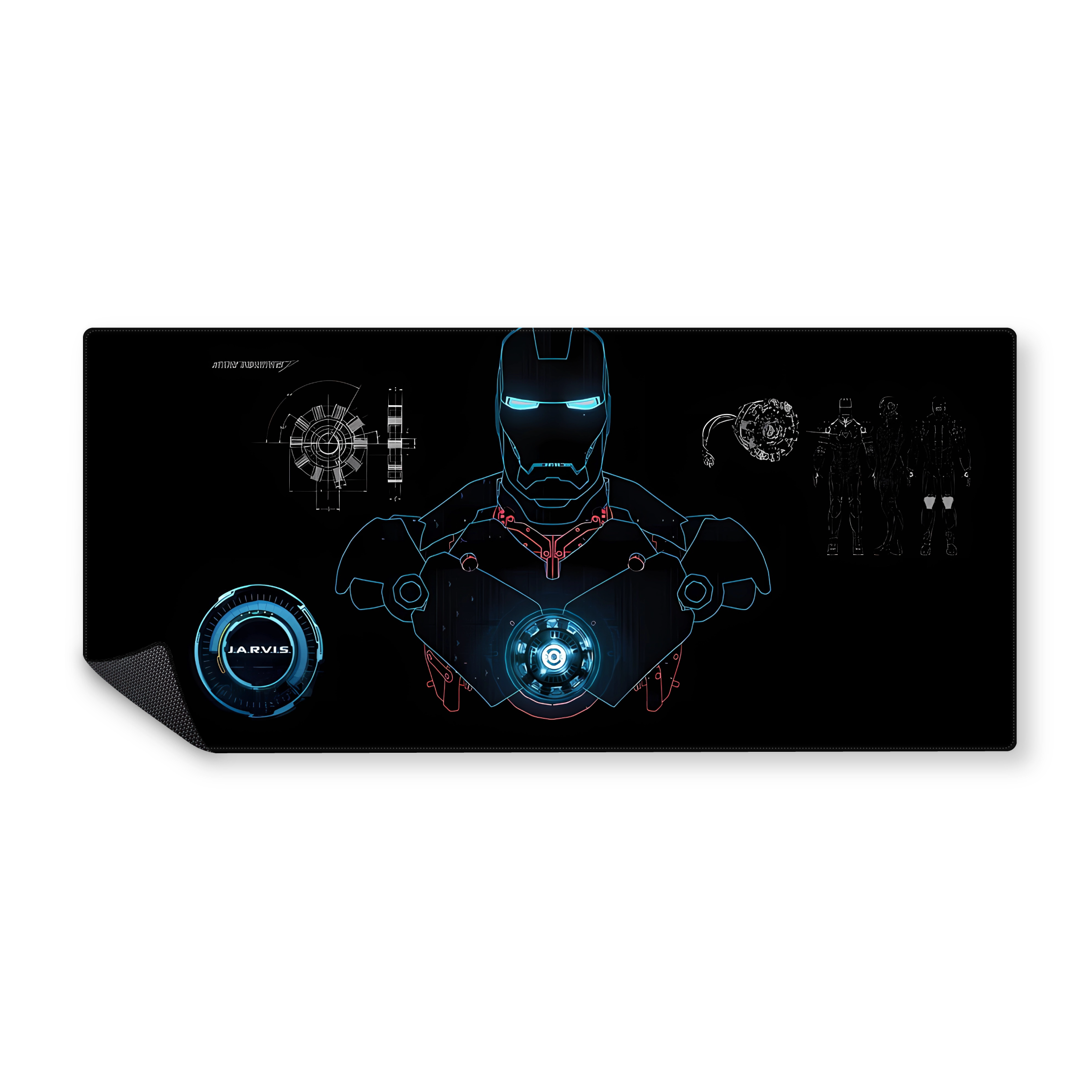 Mousepad Iron man 90x40 PRO | PERSONALIZADO