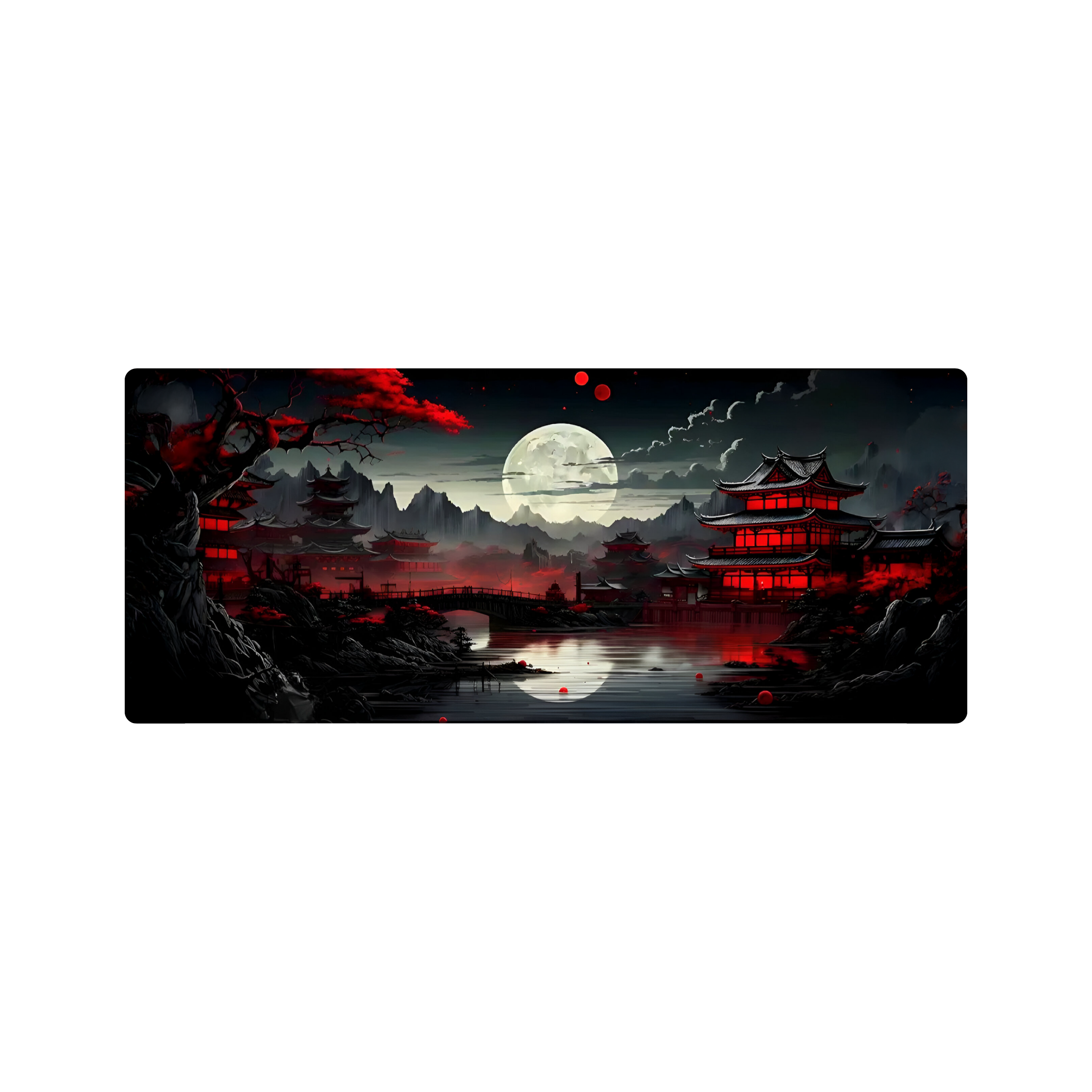 Mousepad Japanese Moon 120x50 PRO | PERSONALIZADO
