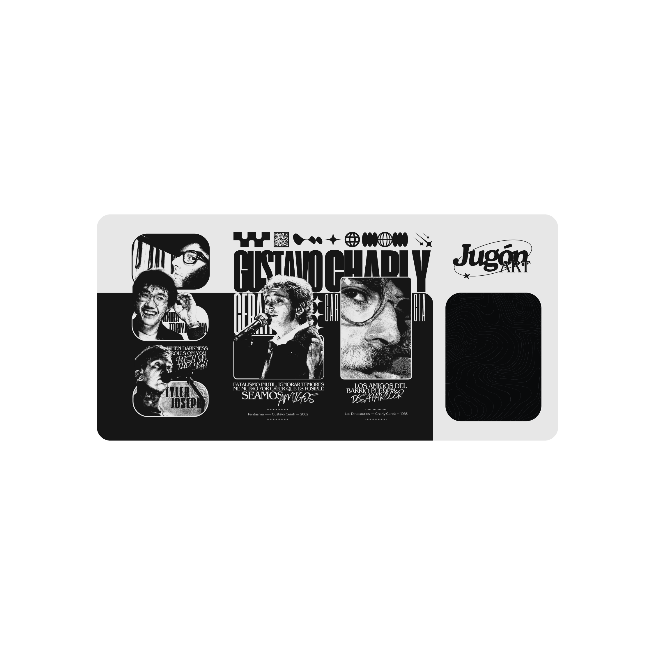 Mousepad JugonArt 60x29 PRO | PERSONALIZADO