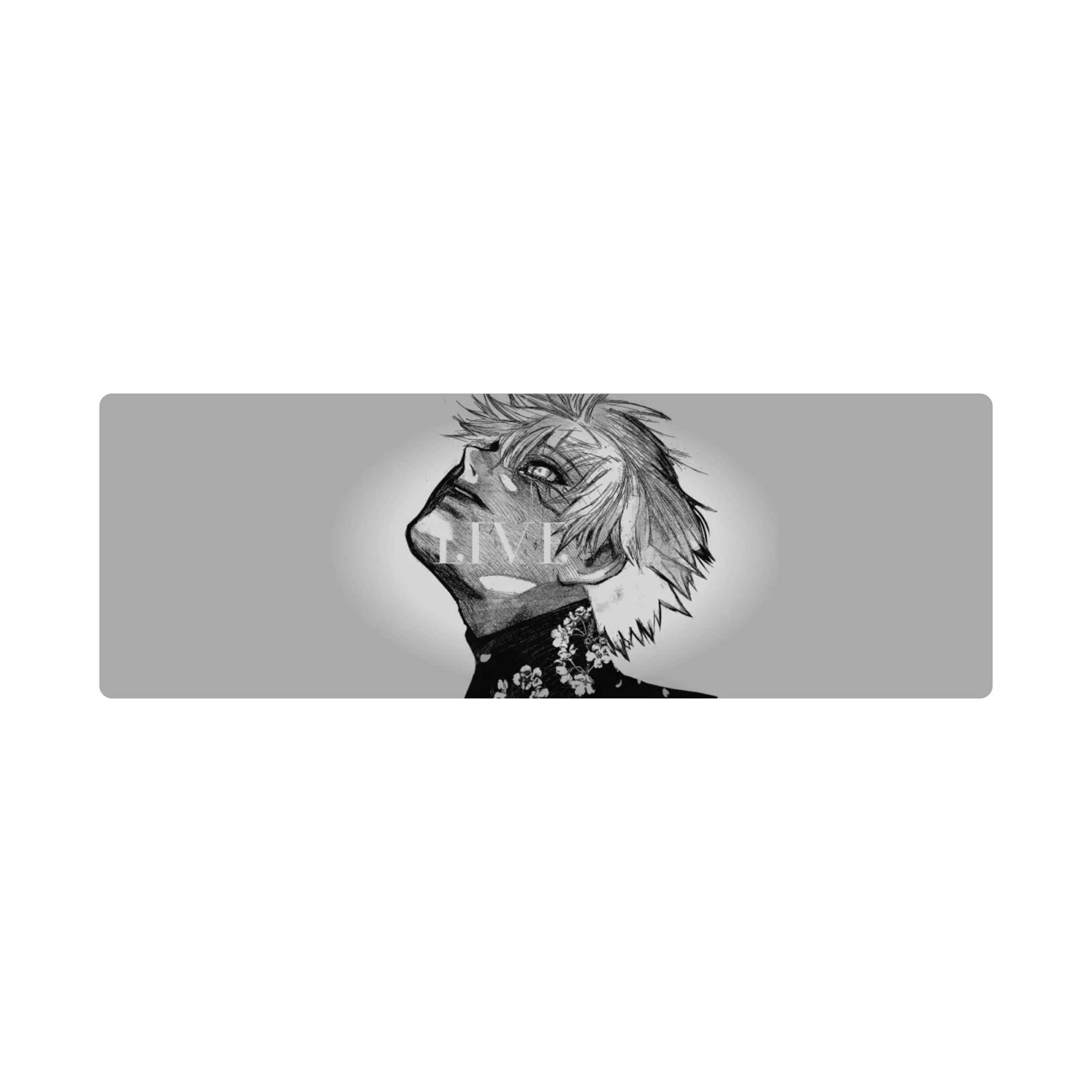 Mousepad Kaneki Tokyo ghoul Live 90x30 Classic | PERSONALIZADO