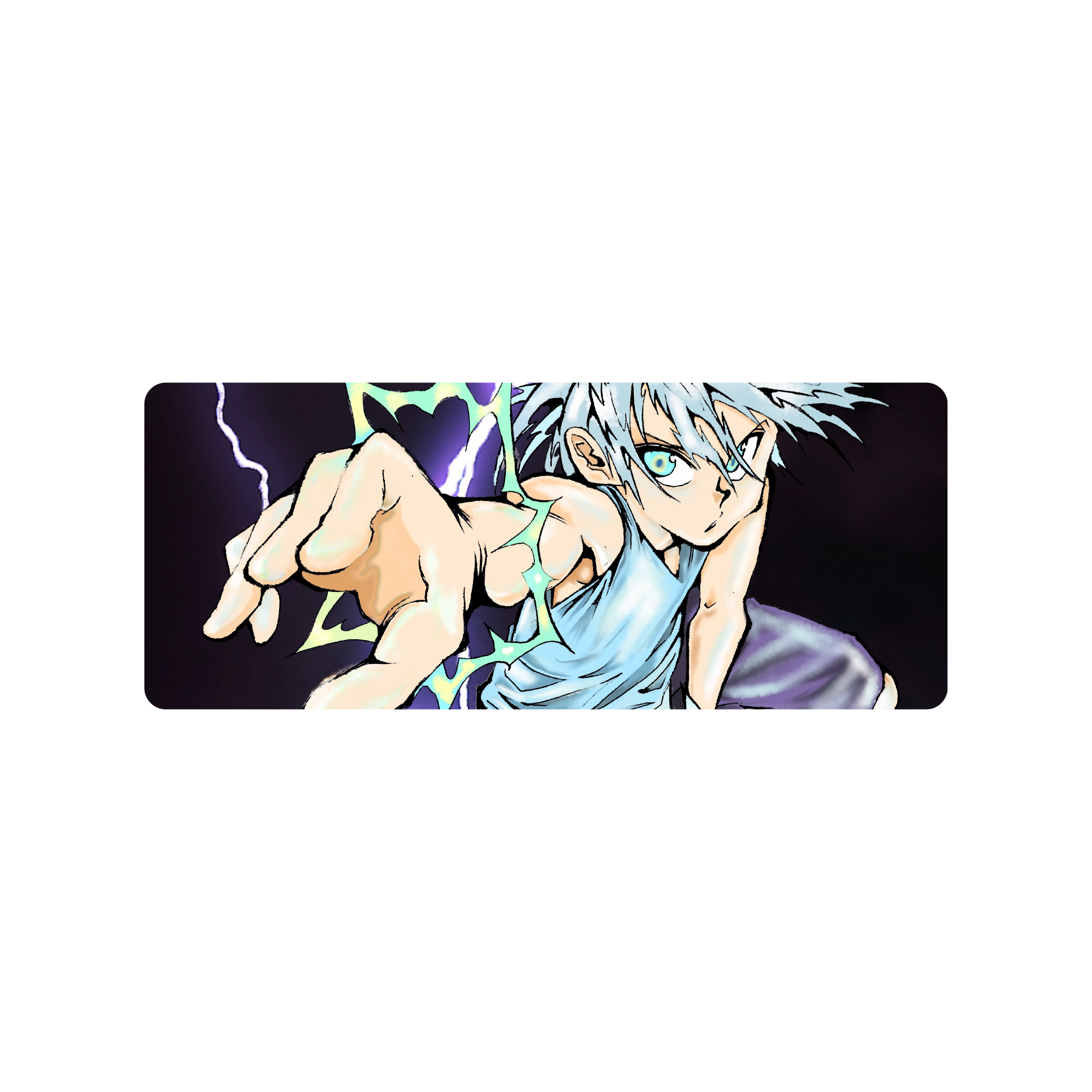 Mousepad Killua GodSpeed 90x36 PRO | PERSONALIZADO