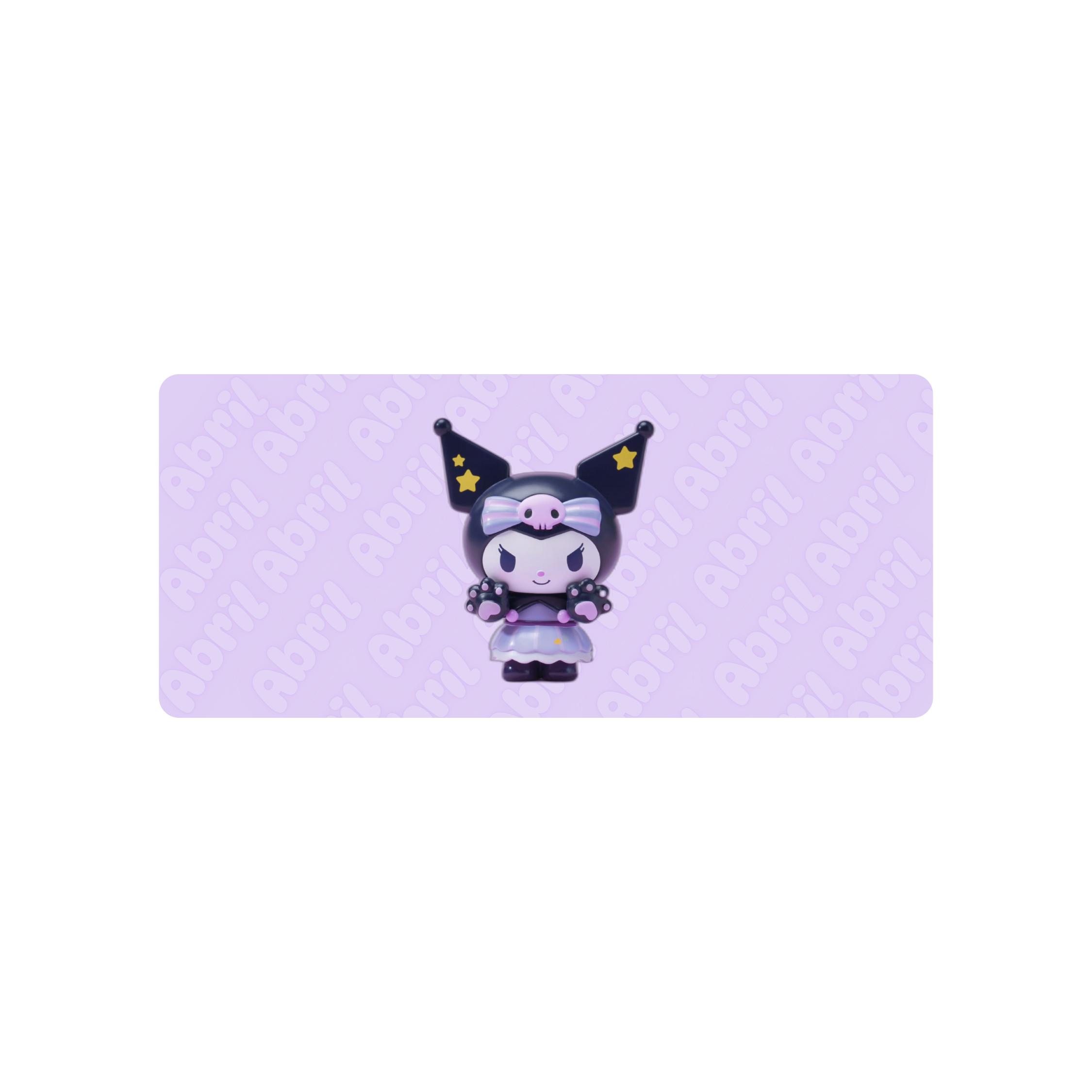 Mousepad Kuromi Abril 80x35 PRO | PERSONALIZADO