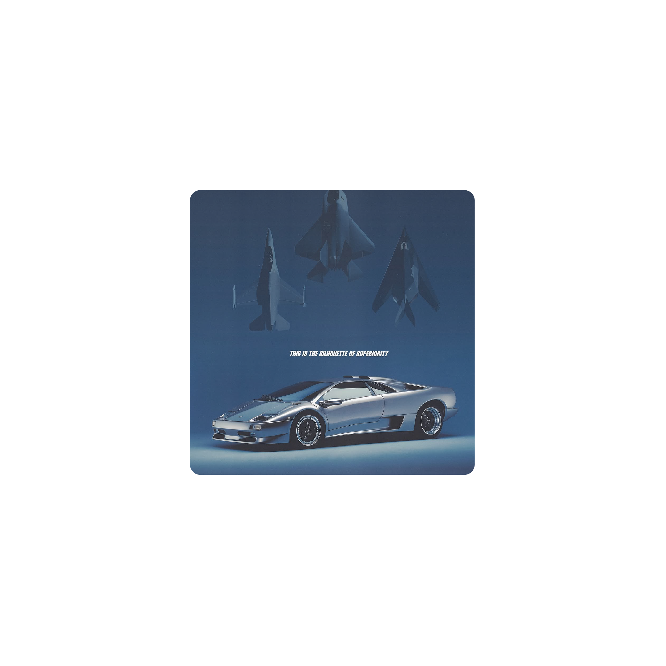 Mousepad Lamborghini 25x25 PRO | PERSONALIZADO