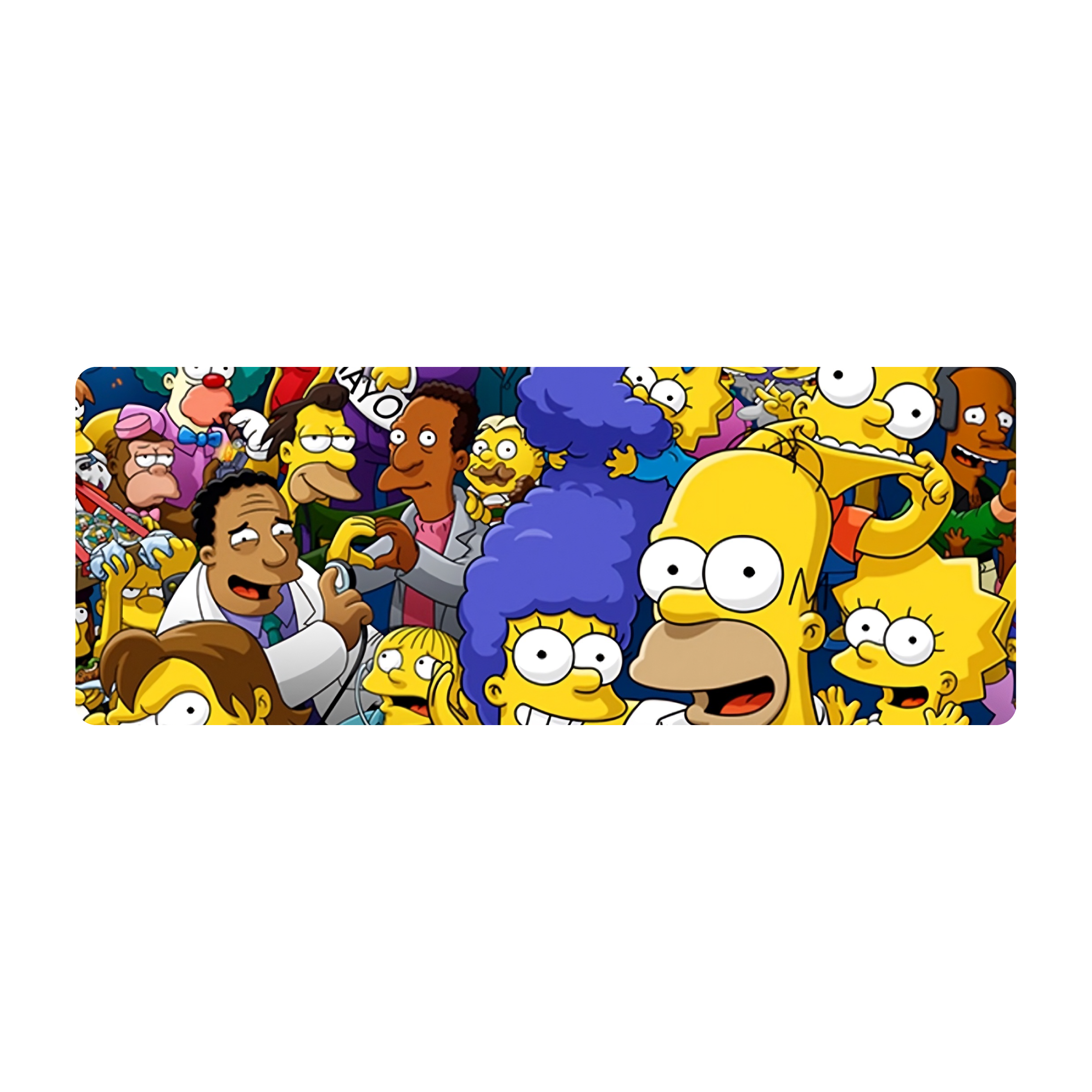 Mousepad Los simpsons 120x45 Classic | PERSONALIZADO