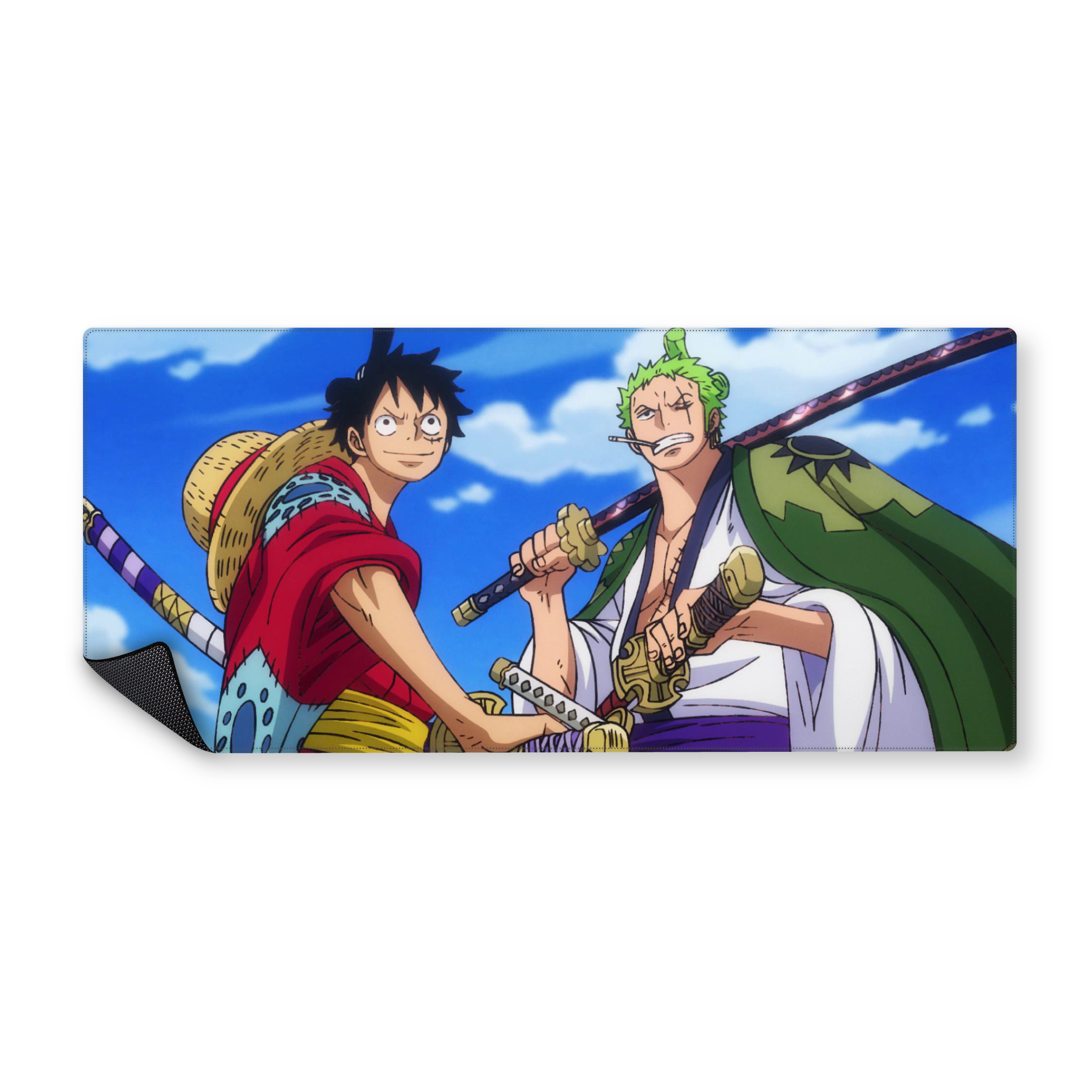 Mousepad Luffytaro y Zorojuro Pa 90x40 Classic | PERSONALIZADO