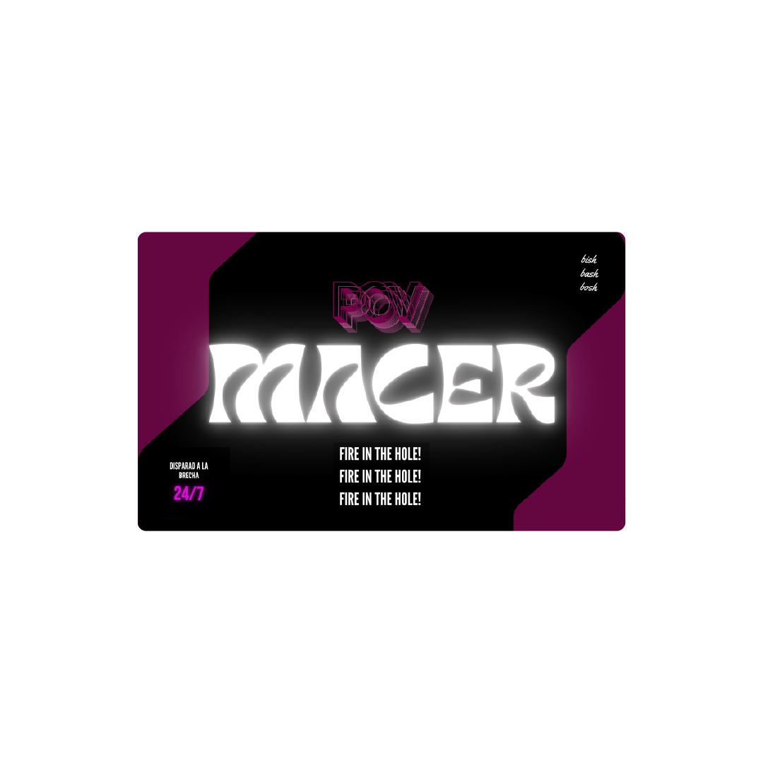 Mousepad Macer 90x55 PRO | PERSONALIZADO
