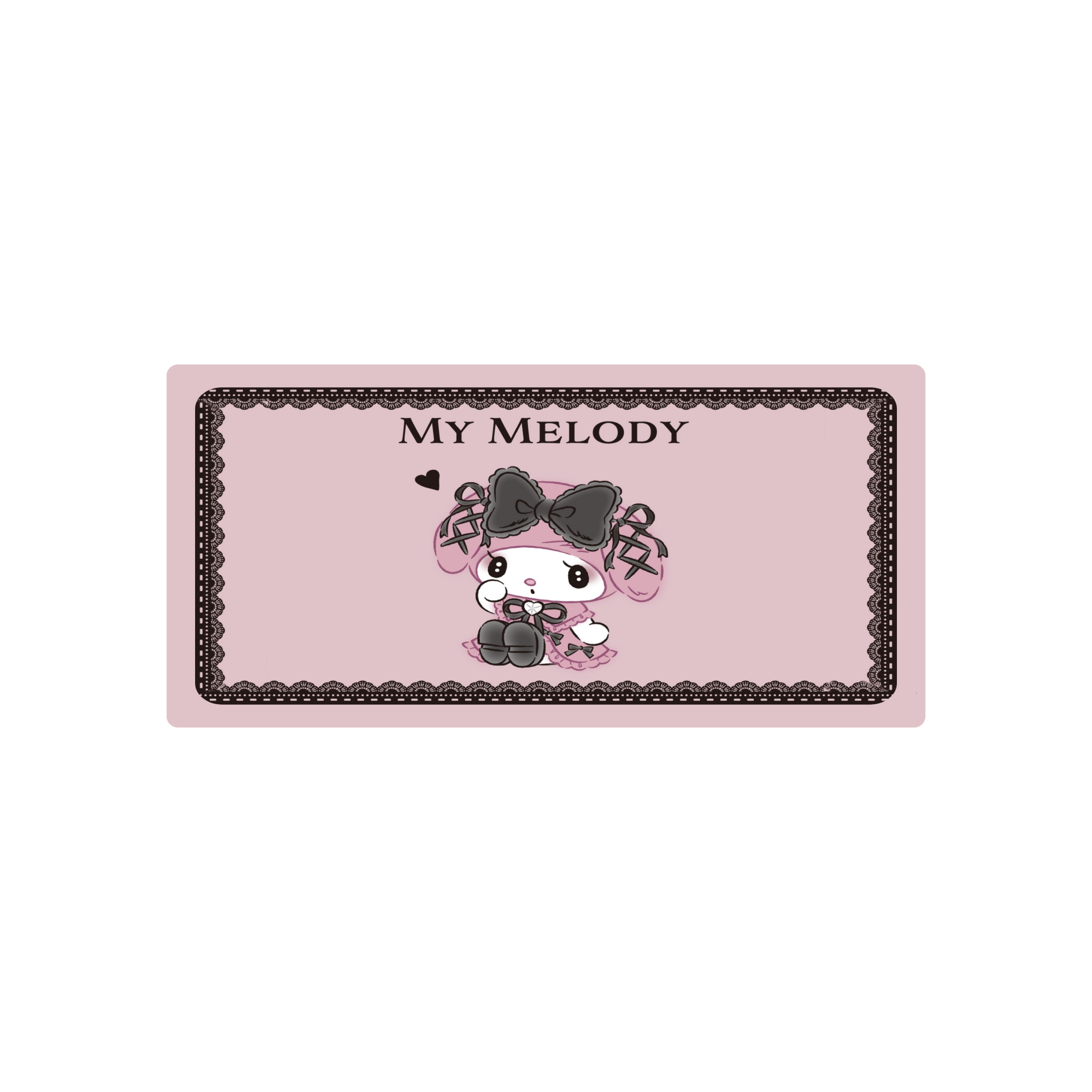 Mousepad Melody Jiraikei 72x34 Classic | PERSONALIZADO