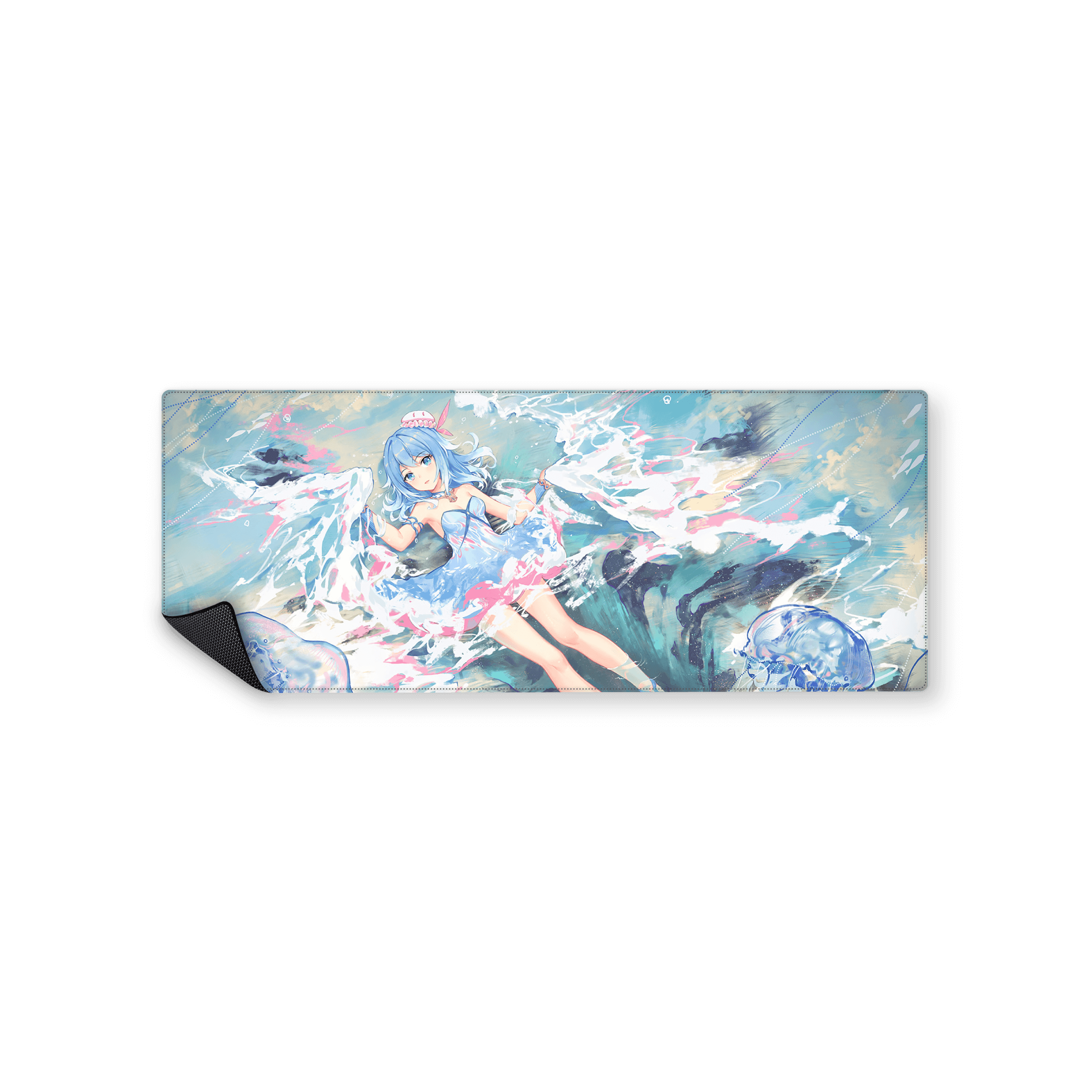 Mousepad Miku Jellyfish 82x32 Classic | PERSONALIZADO