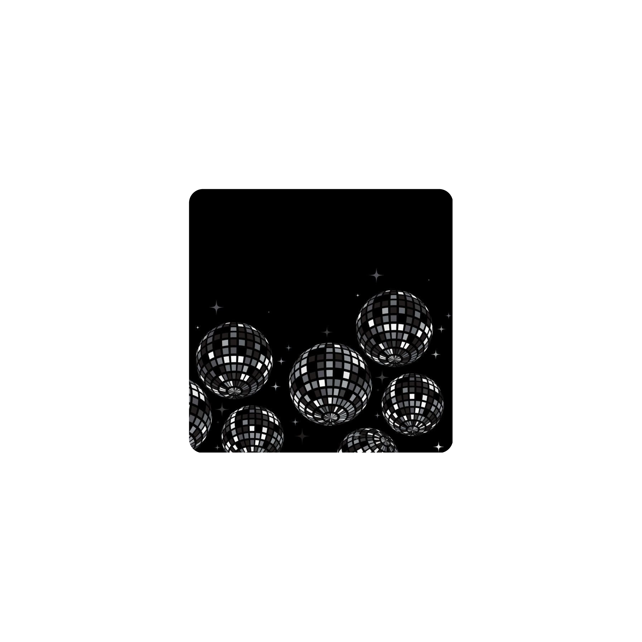 Mousepad Mirrorball 25x25 Classic | PERSONALIZADO