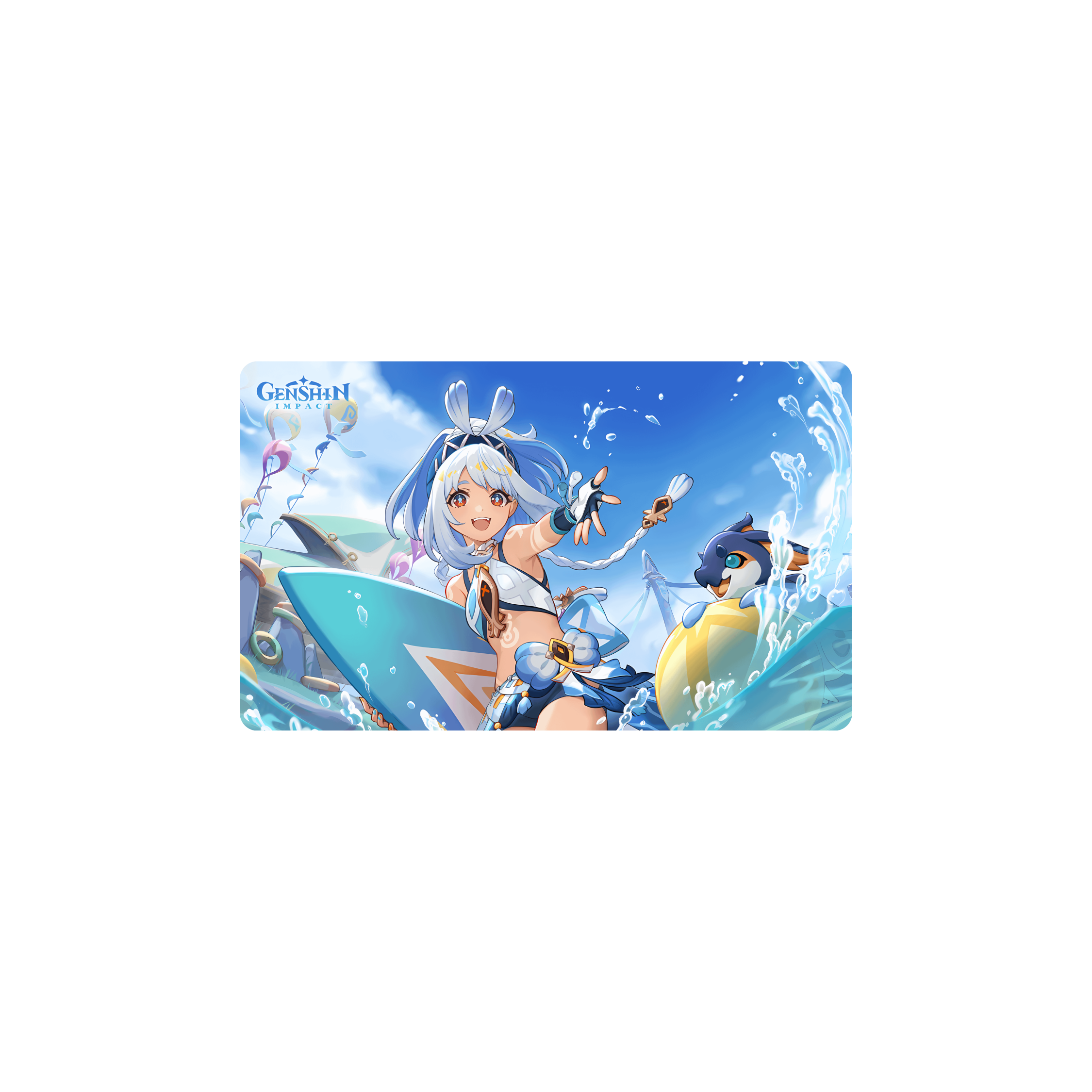 Mousepad Mualani genshin impact 60x36 PRO | PERSONALIZADO