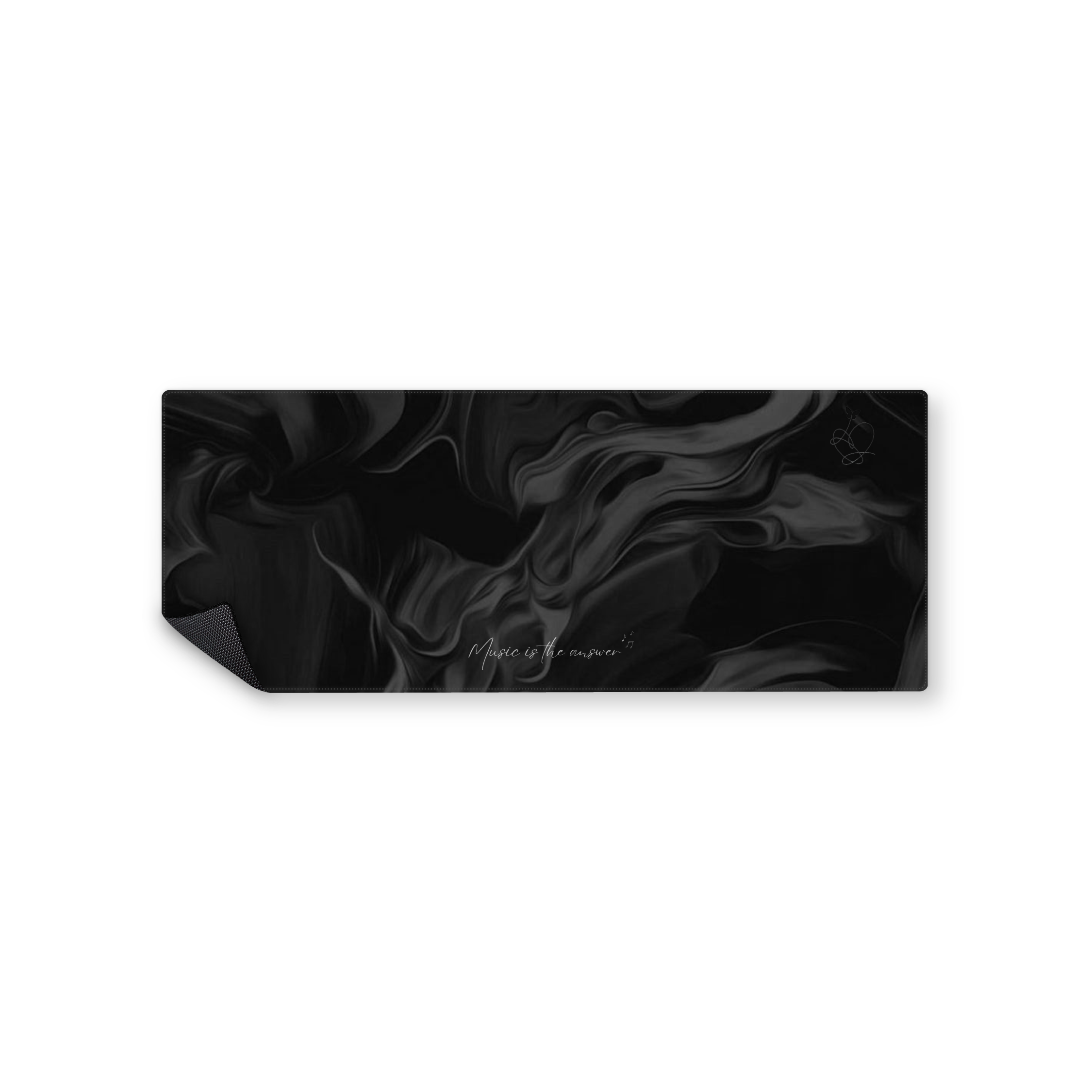 Mousepad Music is the answer 82x32 Classic | PERSONALIZADO