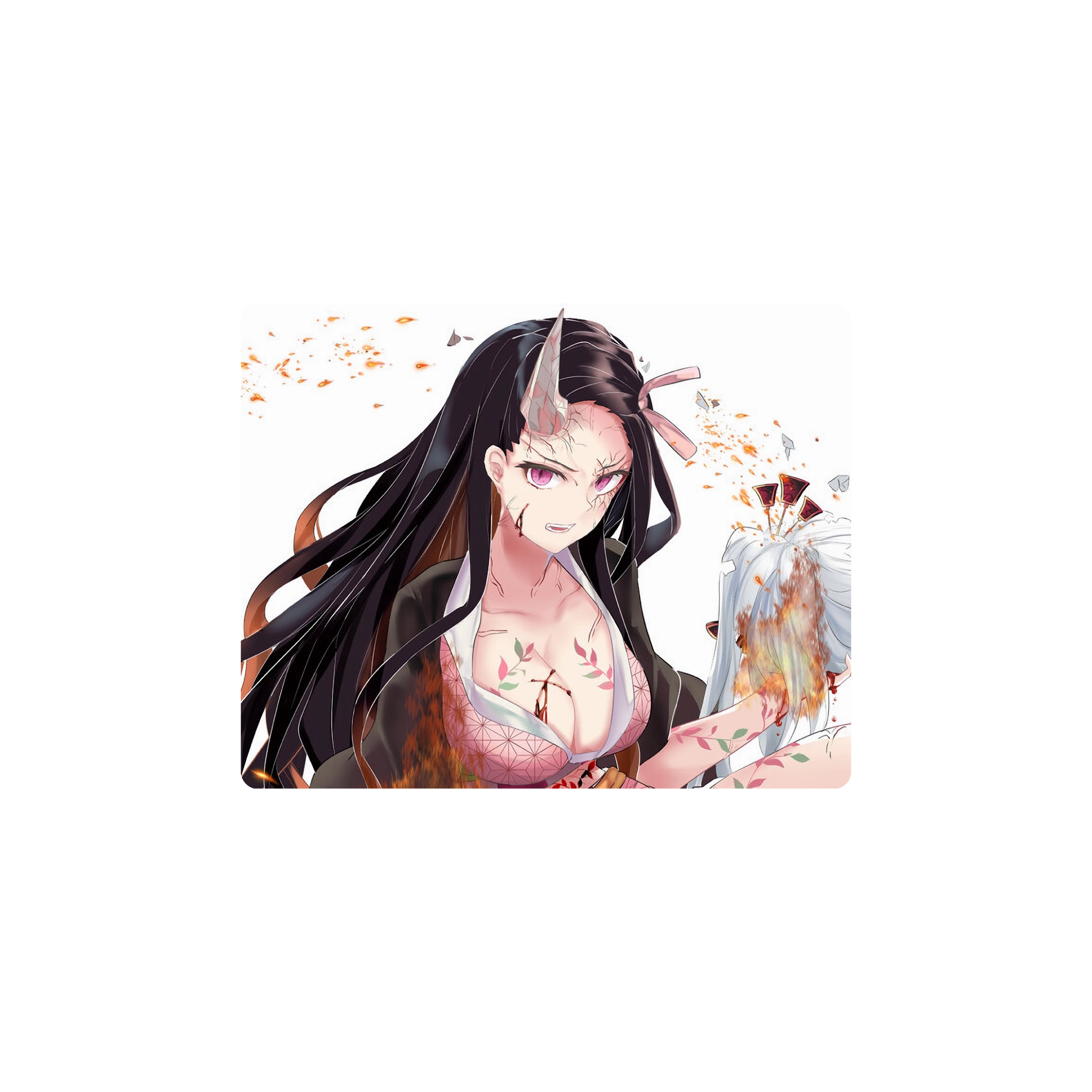 Mousepad Nezuko in demon 50x40 Classic | PERSONALIZADO