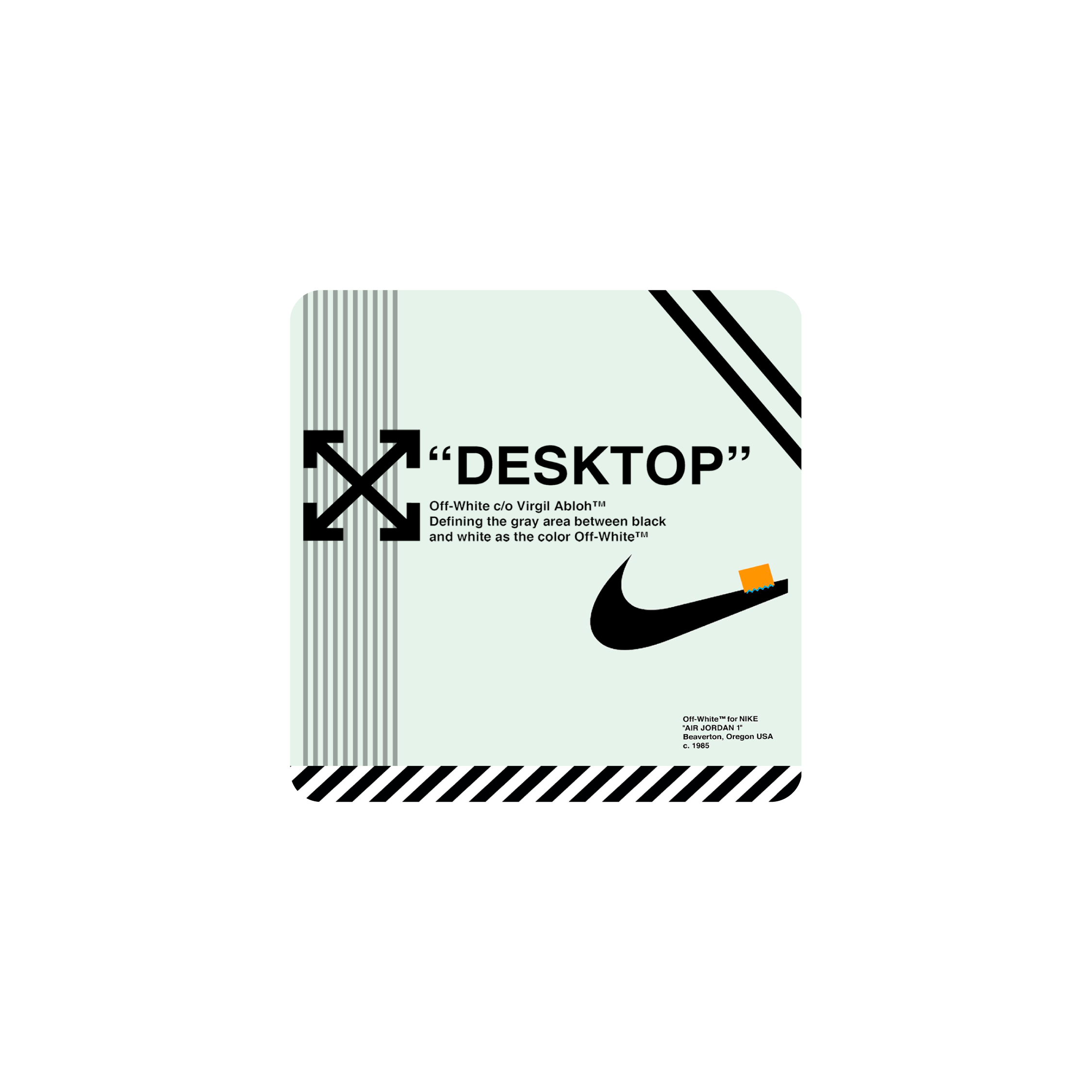 Mousepad OffWhite 40x40 PRO | PERSONALIZADO
