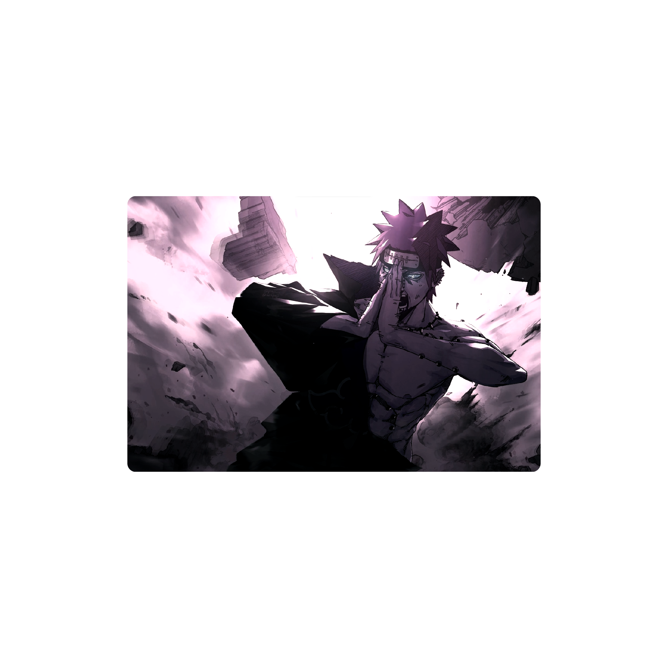 Mousepad PAin naruto 4k 90x60 Classic | PERSONALIZADO