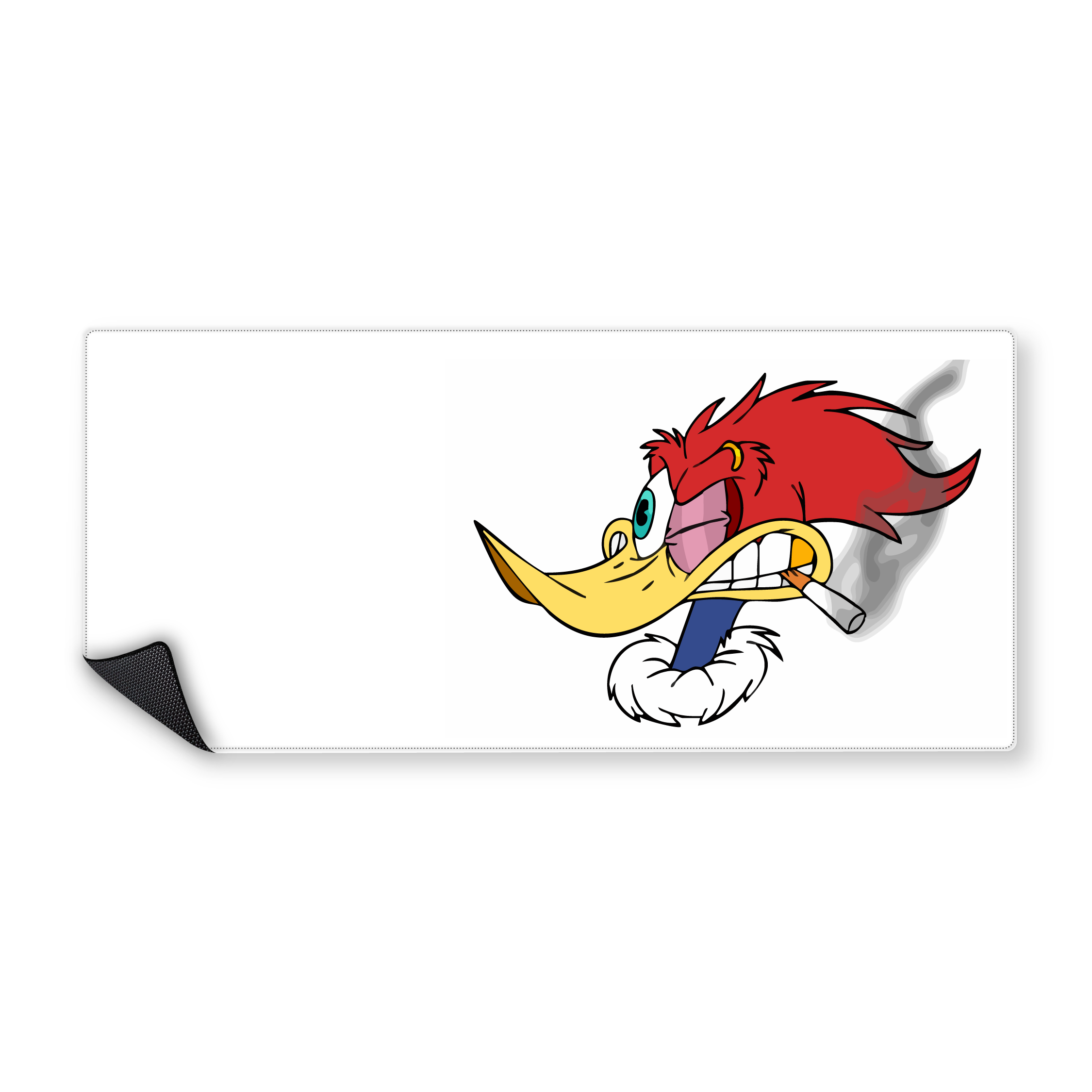 Mousepad Pajaro Crazy 90x40 PRO | PERSONALIZADO