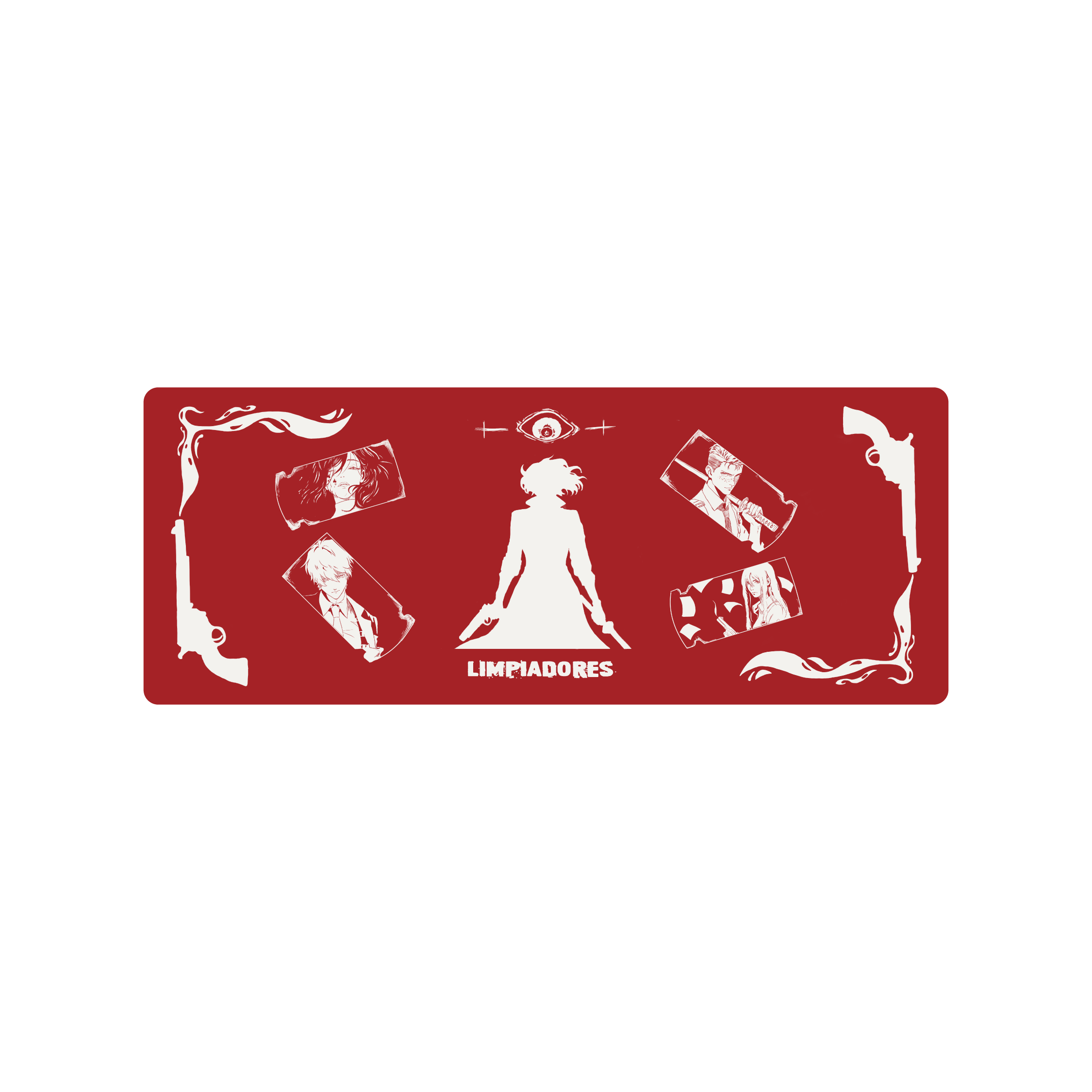 Mousepad Partida de rol Limpiadores 65x25 PRO | PERSONALIZADO