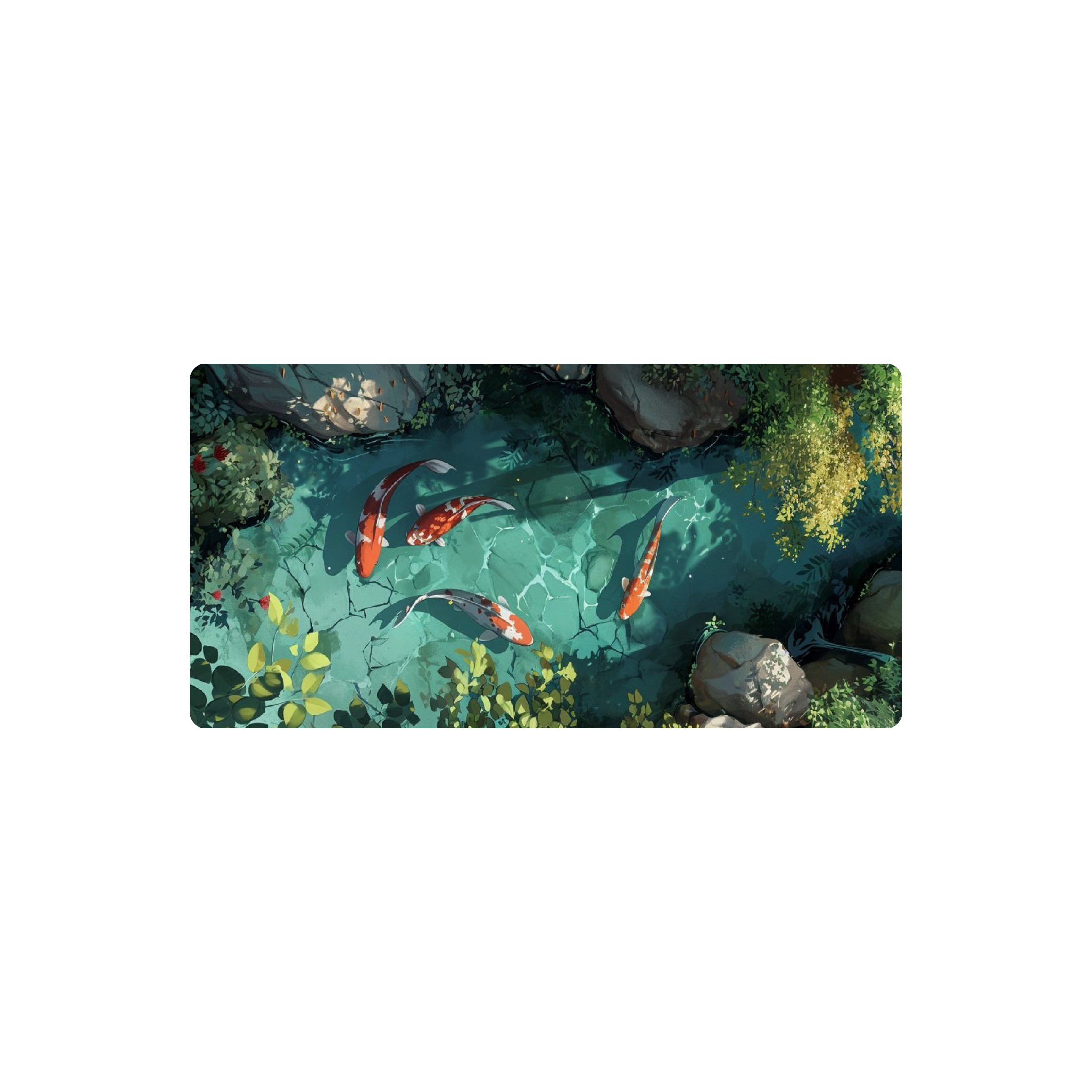 Mousepad Peces 80x40 PRO | PERSONALIZADO