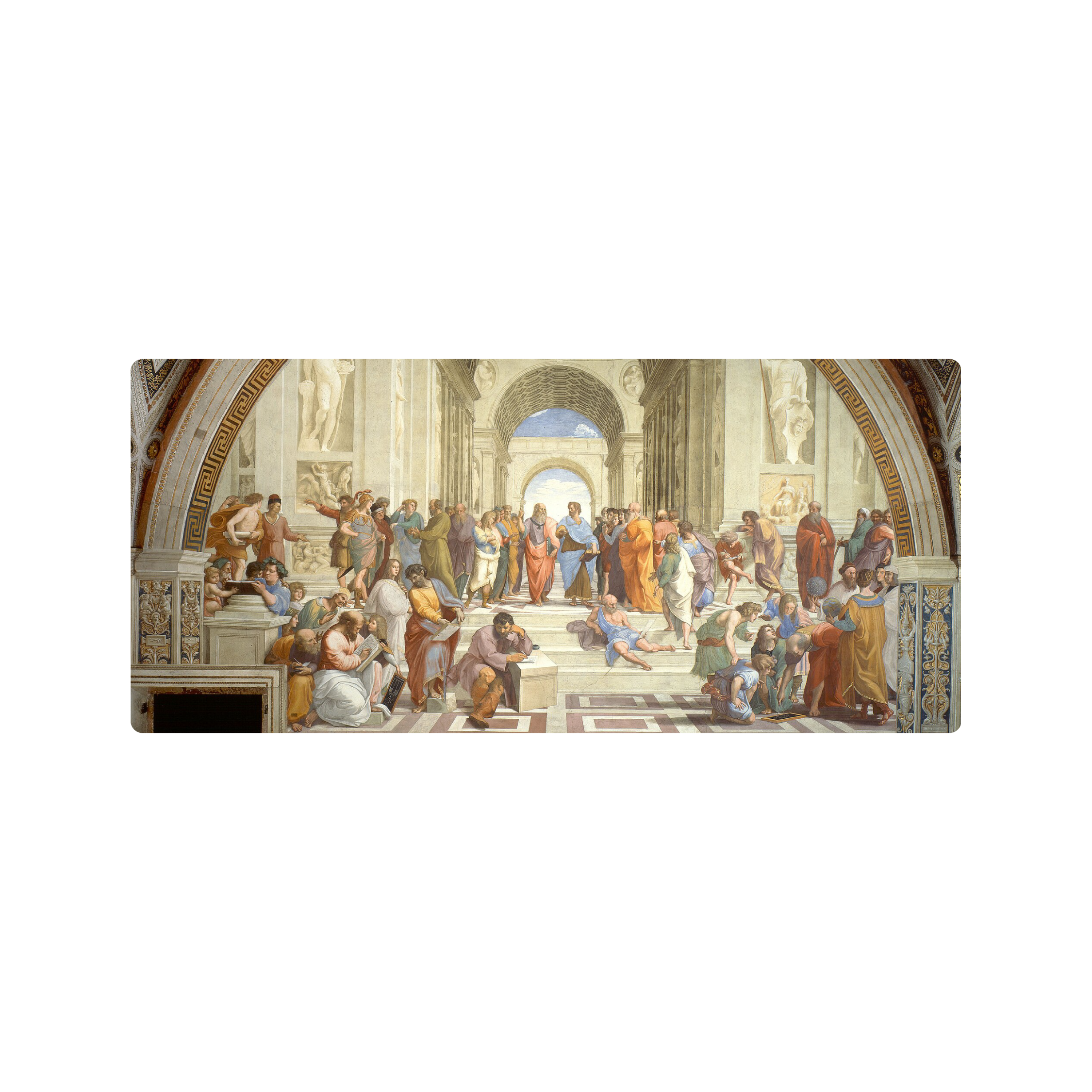 Mousepad Pintura de Rafael 90x40 Classic | PERSONALIZADO