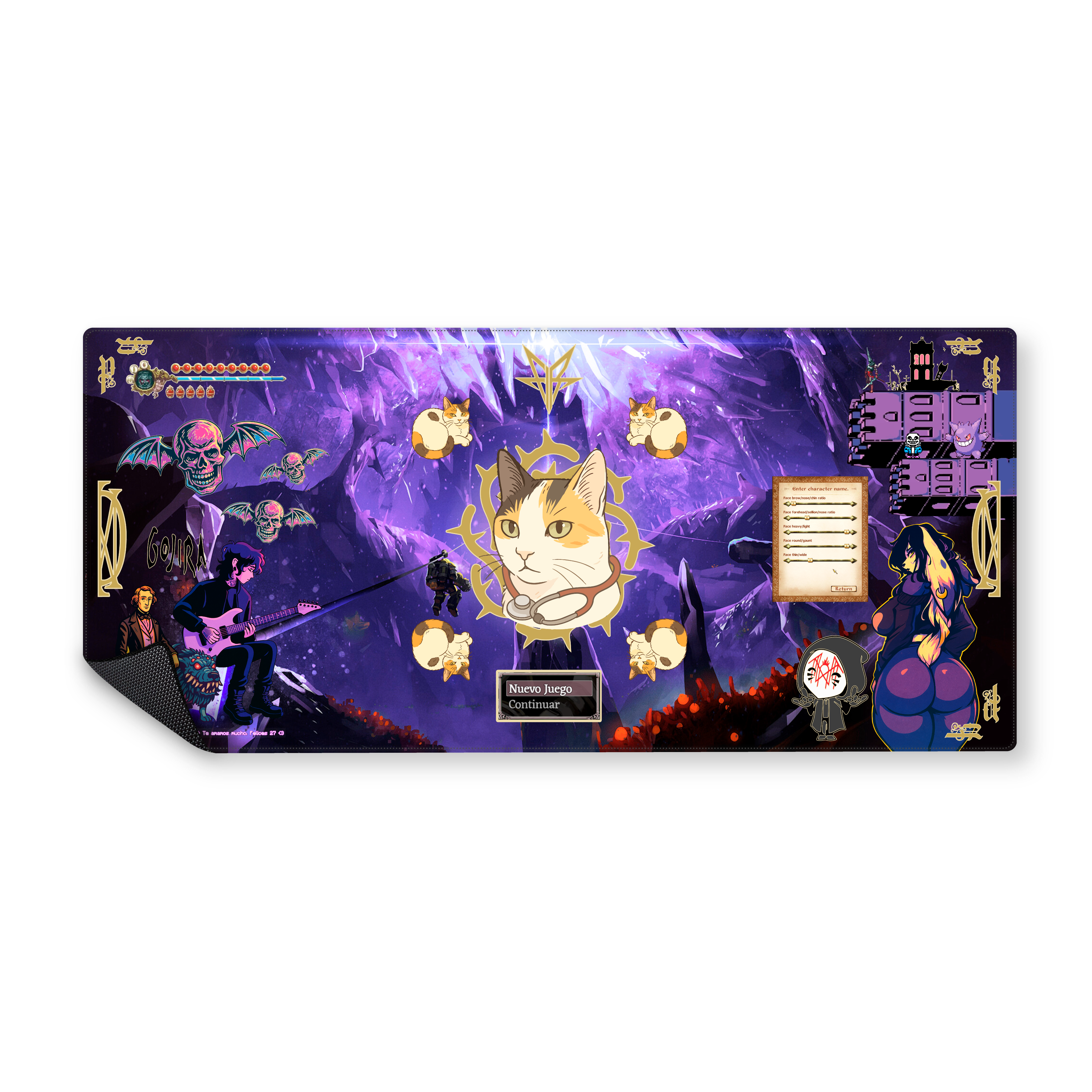 Mousepad Cumple Joa 90x40 Classic | PERSONALIZADO