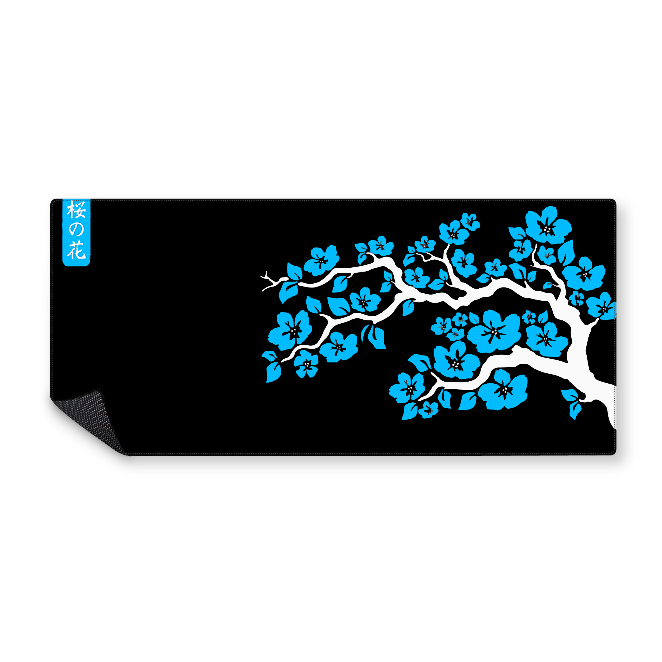 Mousepad Sakura tree celeste 90x40 PRO | PERSONALIZADO