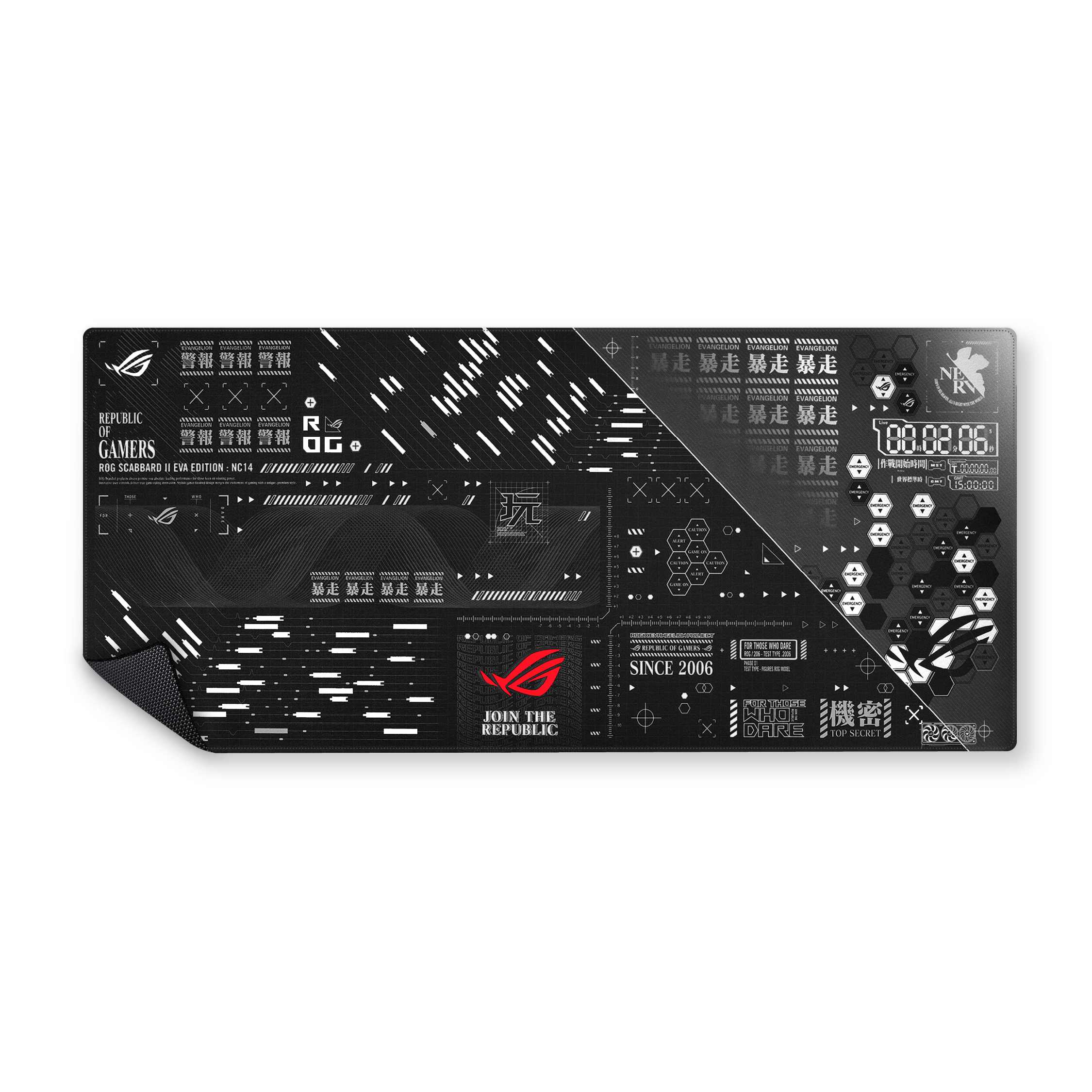 Mousepad Asus Rog Evangelion 90x40 PRO | PERSONALIZADO