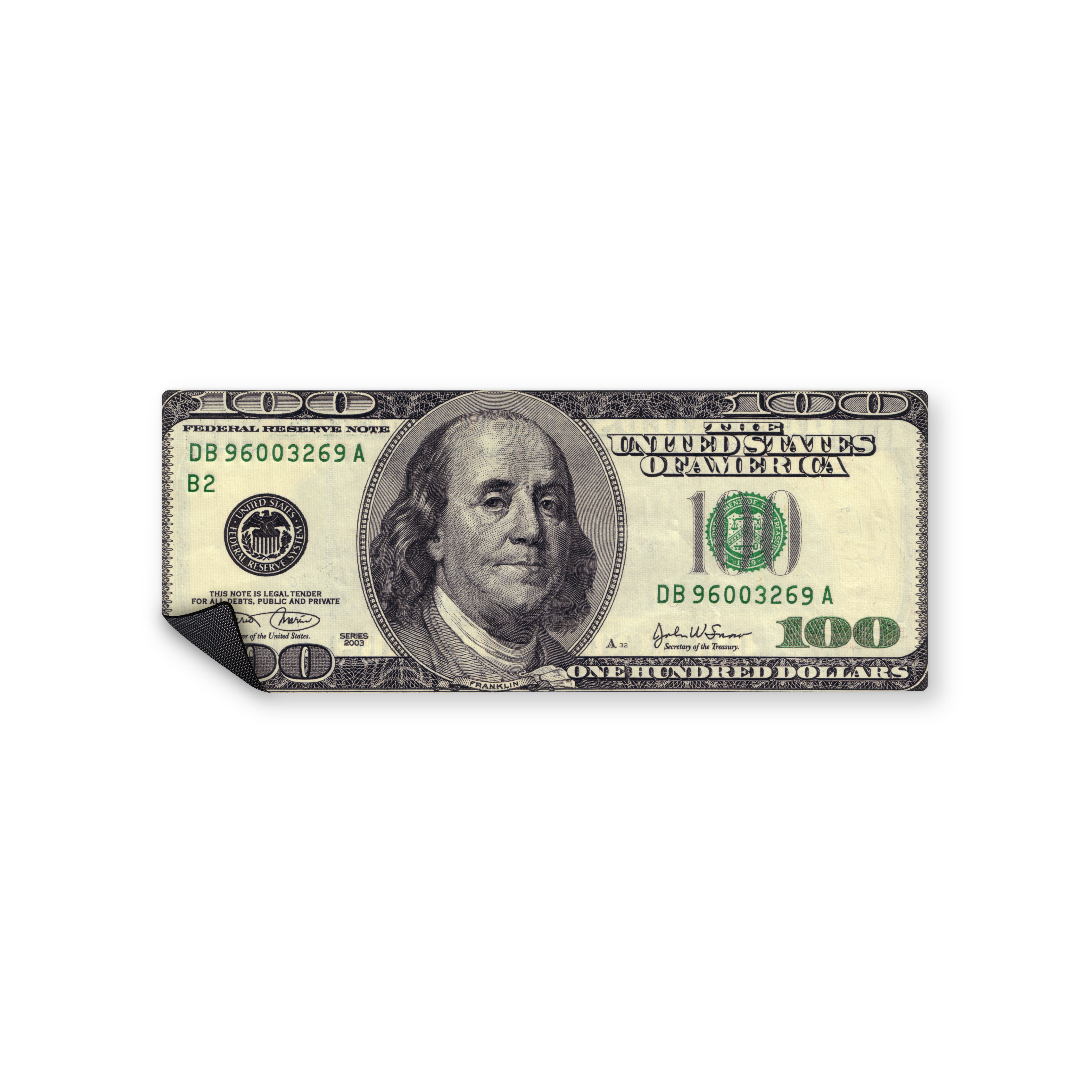Mousepad Dolar real 82x32 Classic | PERSONALIZADO