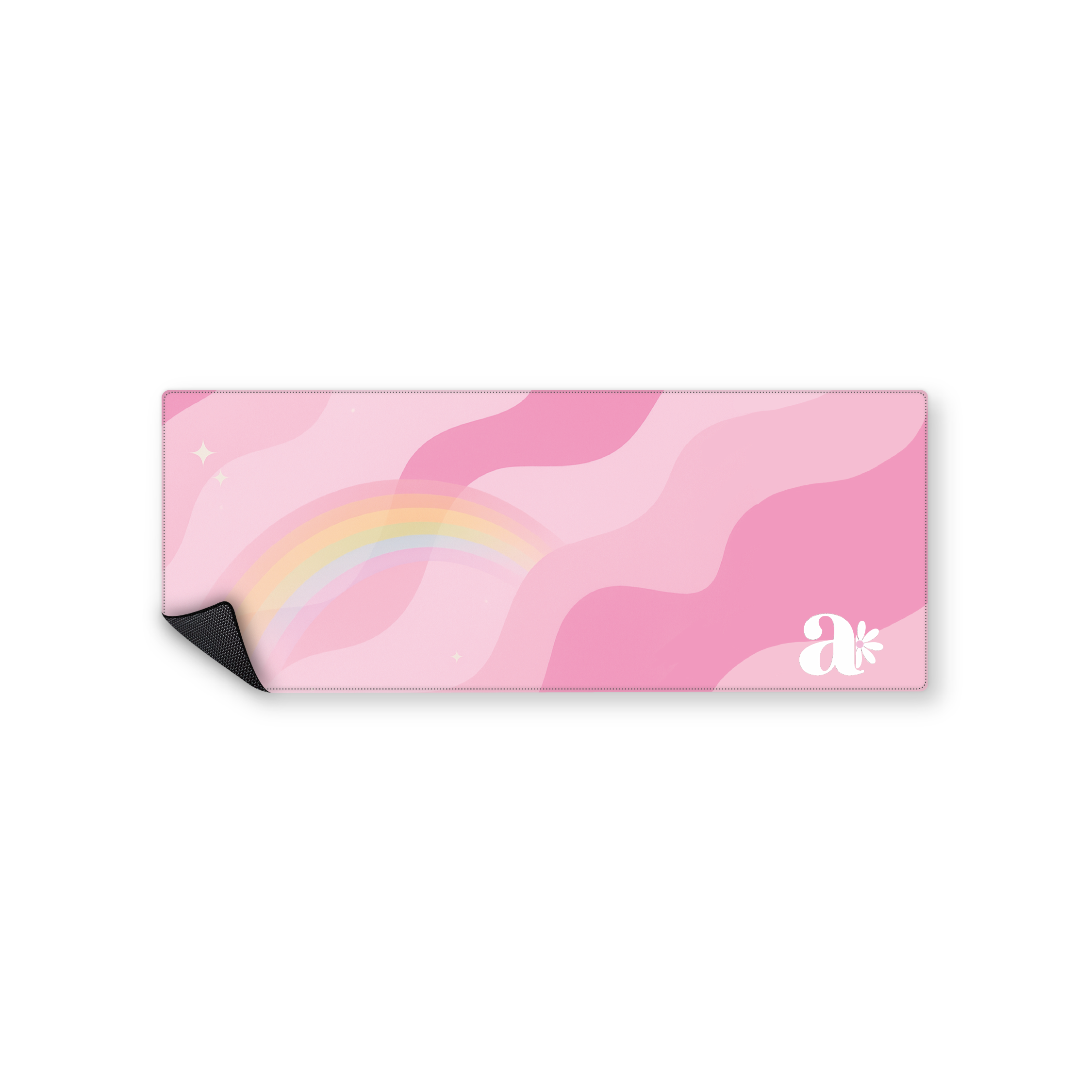 Mousepad Logo Arcoiris 82x32 Classic | PERSONALIZADO