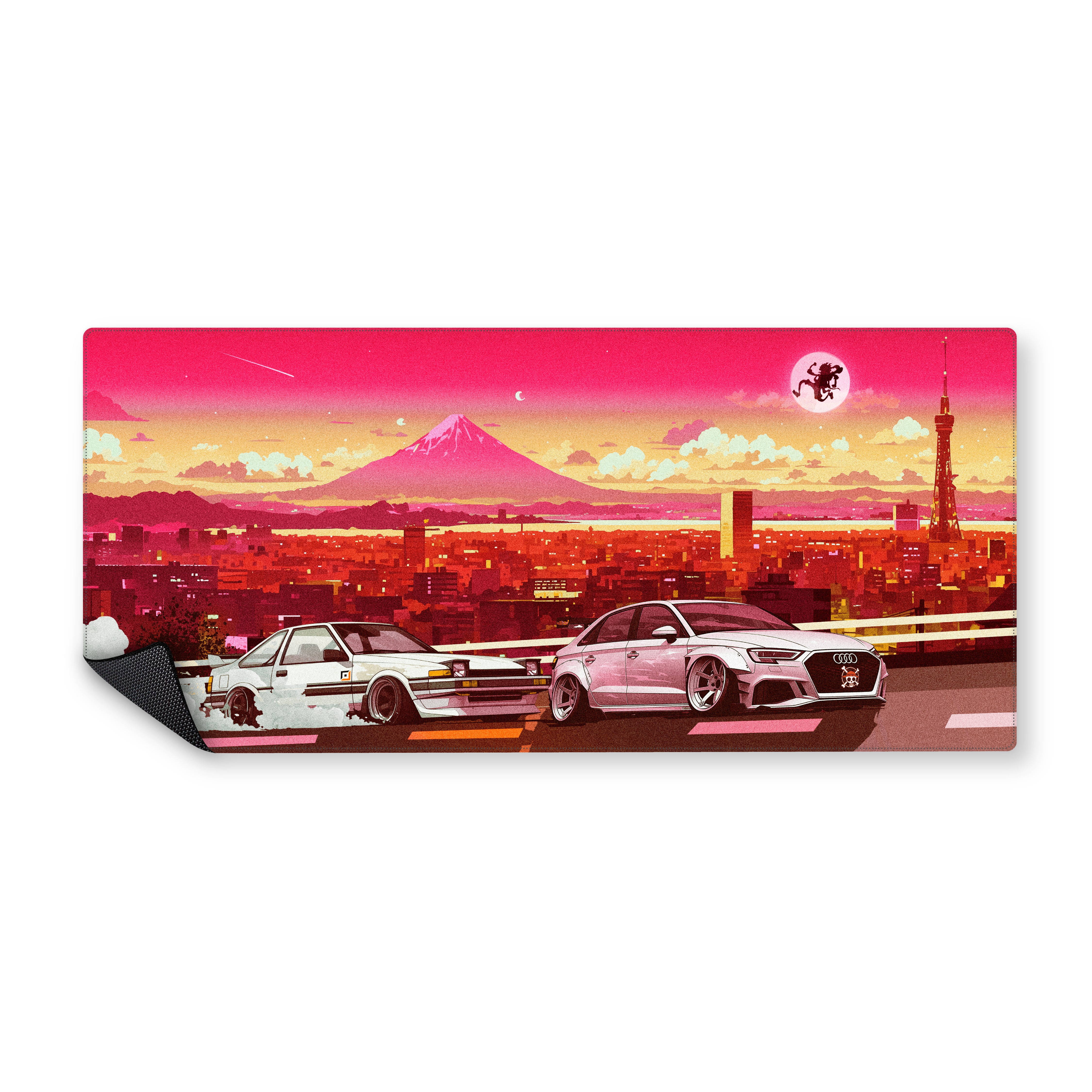 Mousepad Carreras INITIAL D | MGMGAMERS